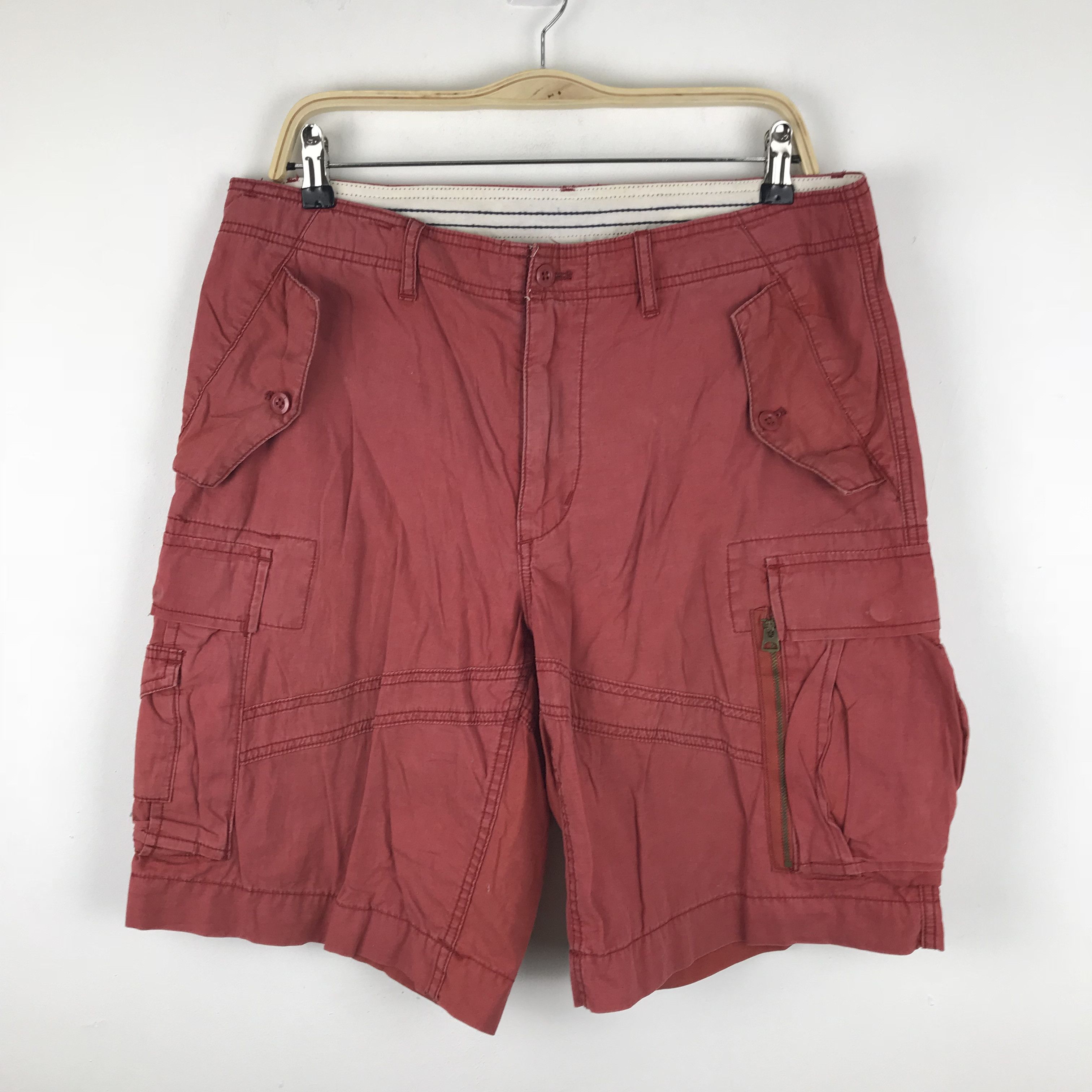 Polo Ralph Lauren × Vintage x115 polo ralph lauren x surplus cargo short pants Size US 36 / EU 52 - 1 Thumbnail