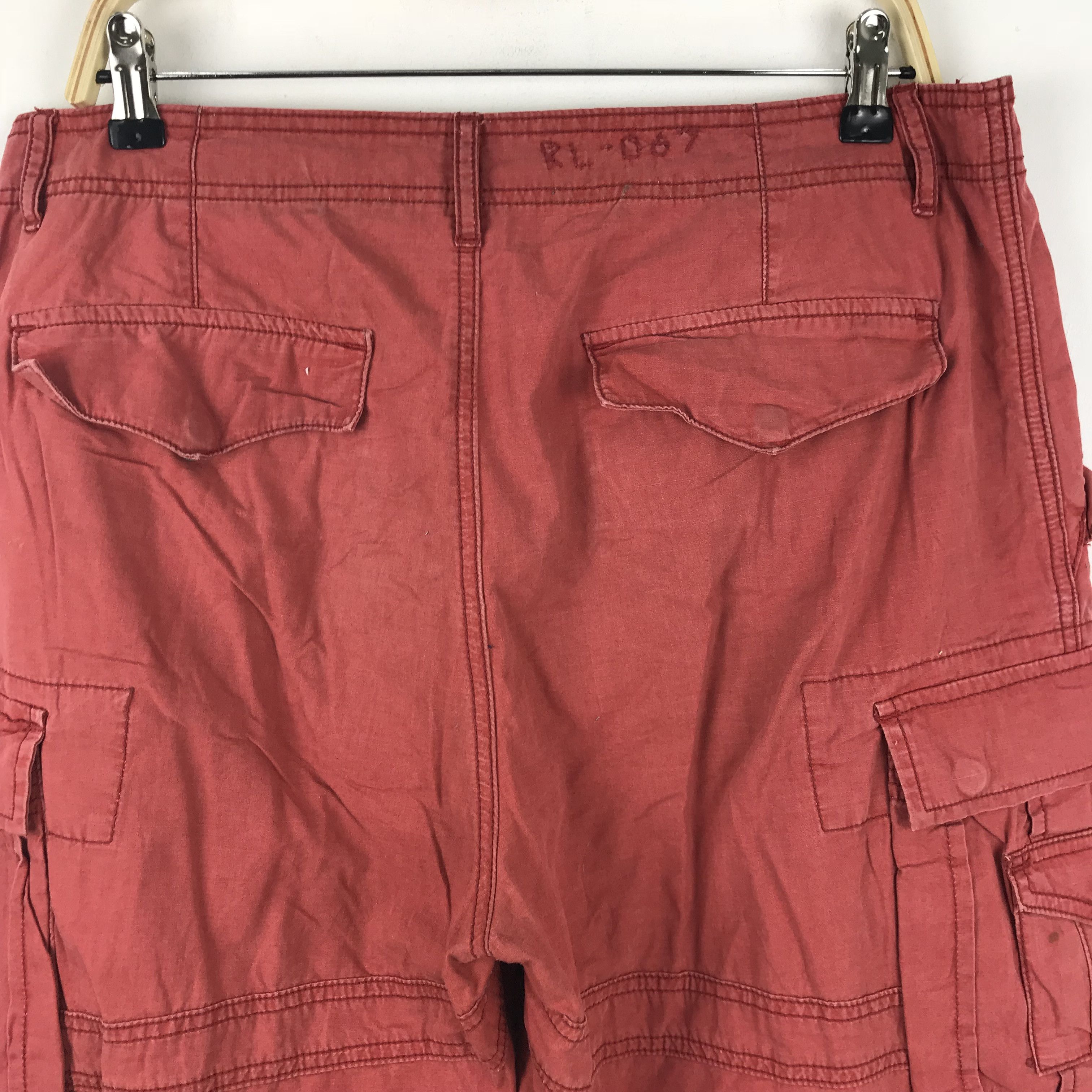 Polo Ralph Lauren × Vintage x115 polo ralph lauren x surplus cargo short pants Size US 36 / EU 52 - 4 Thumbnail