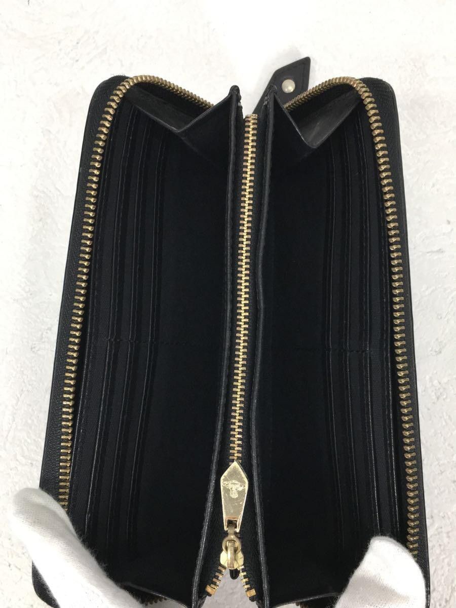 Vivienne Westwood Embossed Orb Logo Leather Long Wallet Size ONE SIZE - 4 Thumbnail