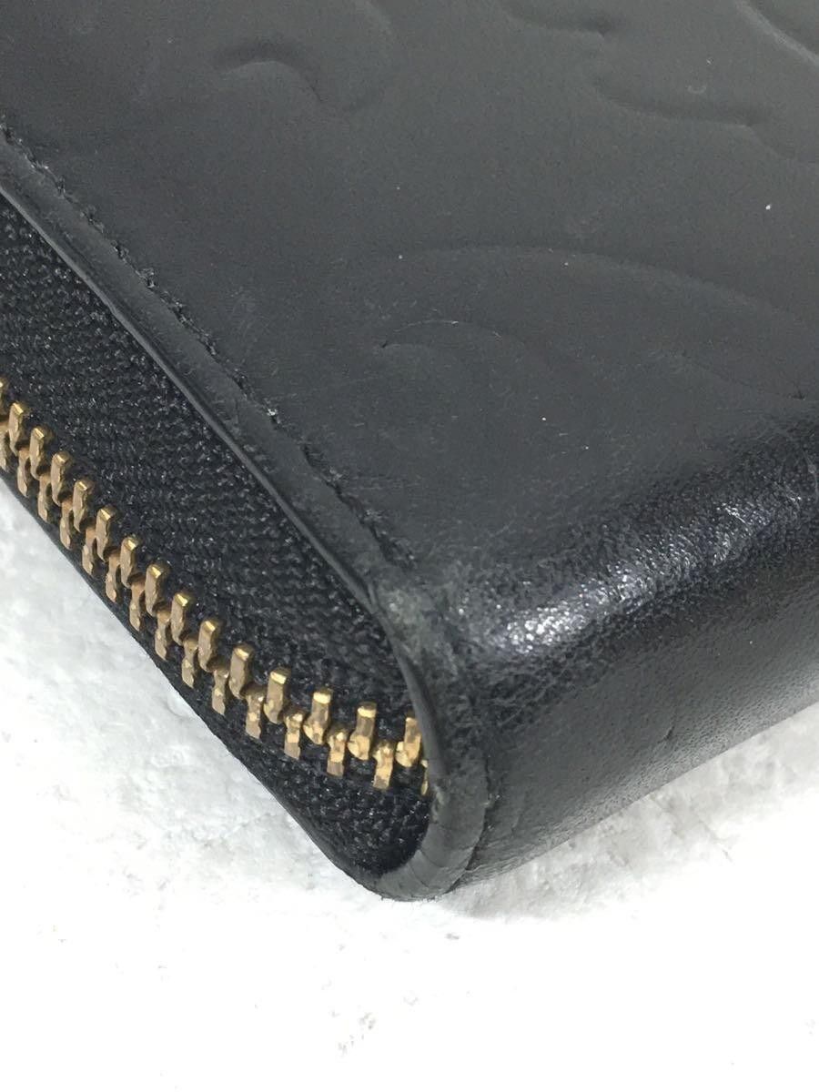 Vivienne Westwood Embossed Orb Logo Leather Long Wallet Size ONE SIZE - 7 Thumbnail