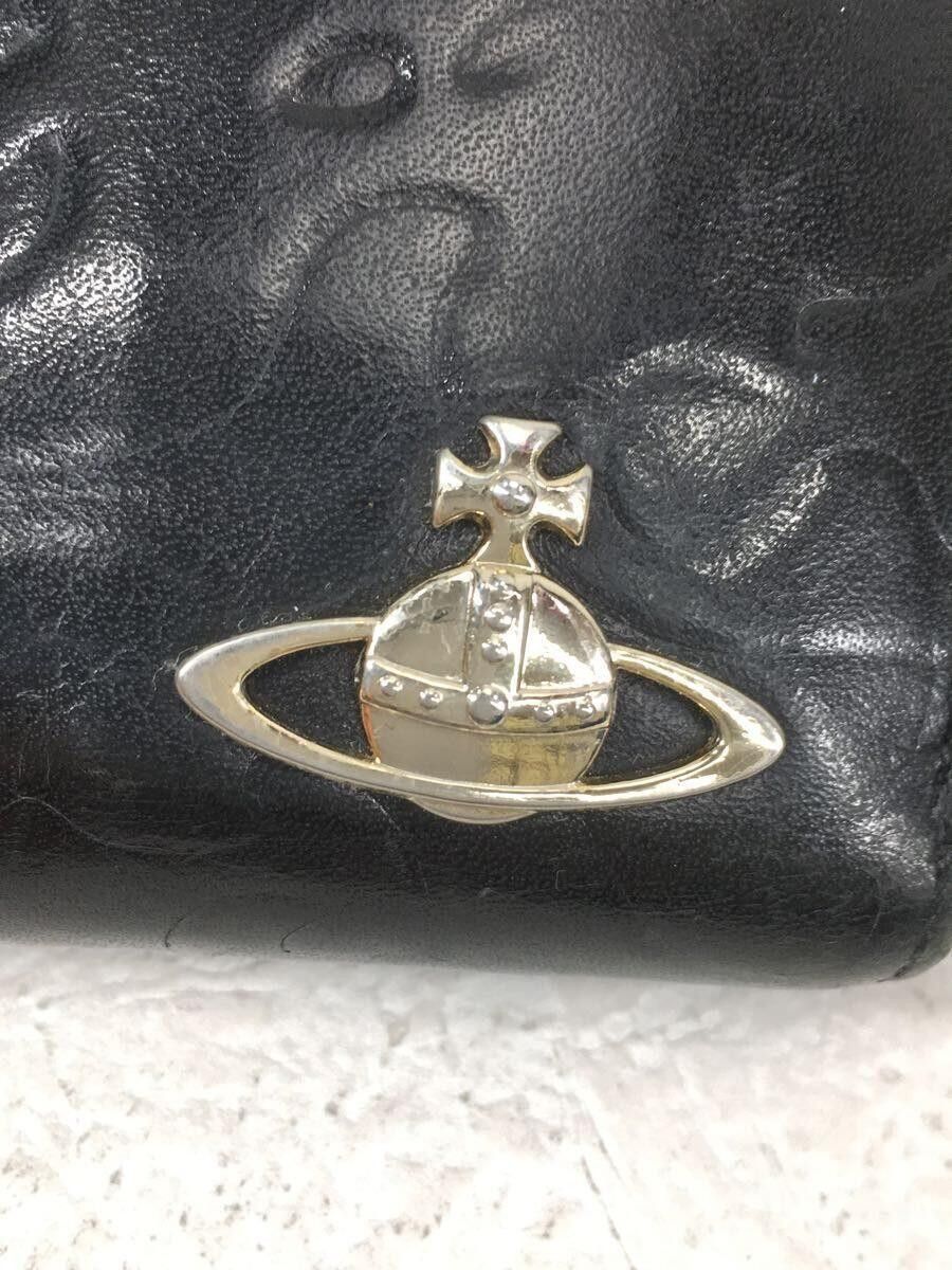 Vivienne Westwood Embossed Orb Logo Leather Long Wallet Size ONE SIZE - 3 Thumbnail