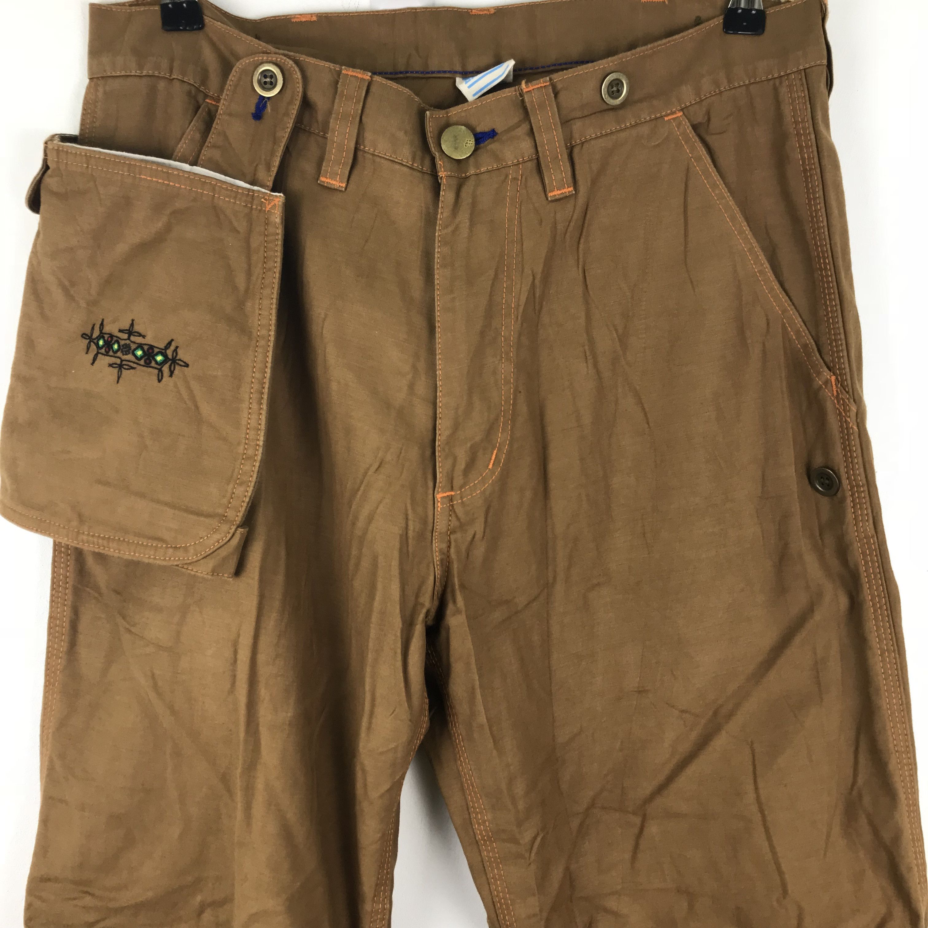 Carhartt X119 ELNEST BUSH PANTS WORKWEAR JAPAN MADE Size US 36 / EU 52 - 2 Thumbnail