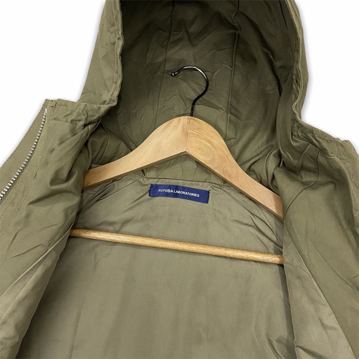 Futura Rare Futura Laboratories Military Parka Jacket Hoodie Size US L / EU 52-54 / 3 - 4 Thumbnail
