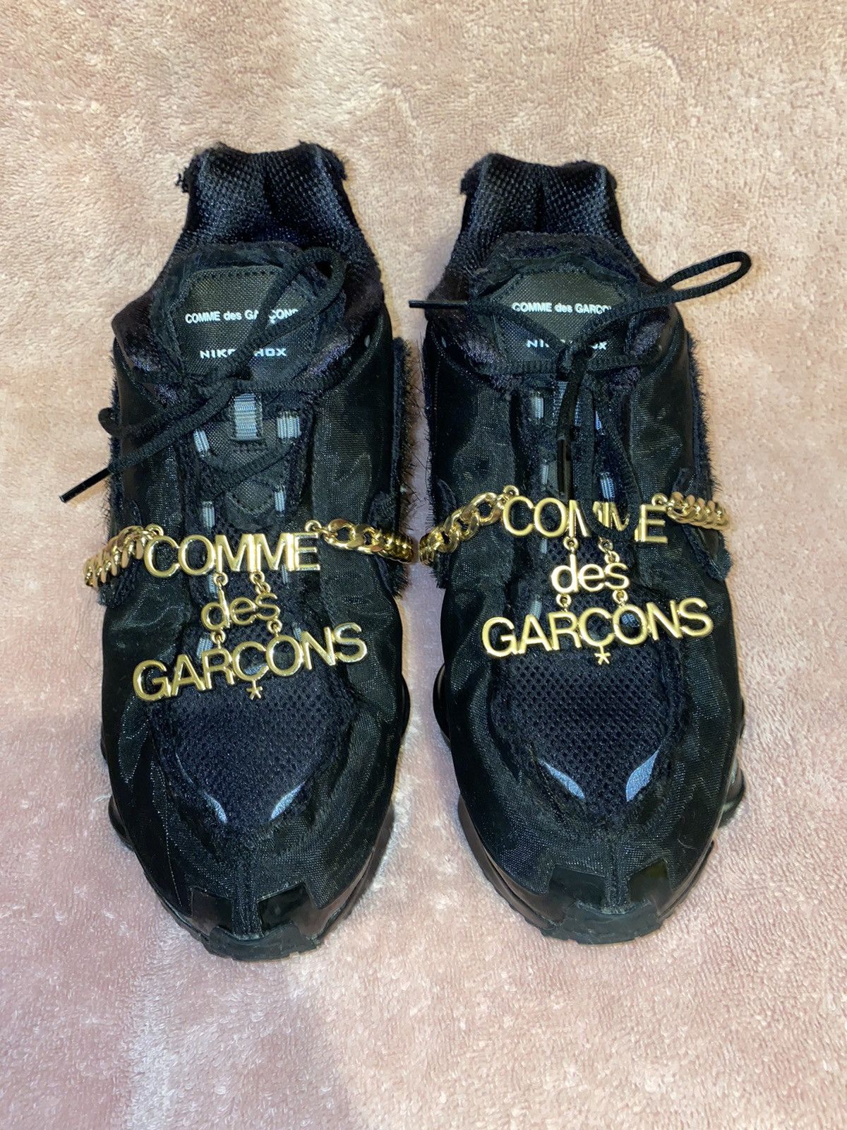 Nike NIKE x COMME DES GARÇONS 'W NIKE SHOX TL/CDG' MENS SIZE 10.5 ...