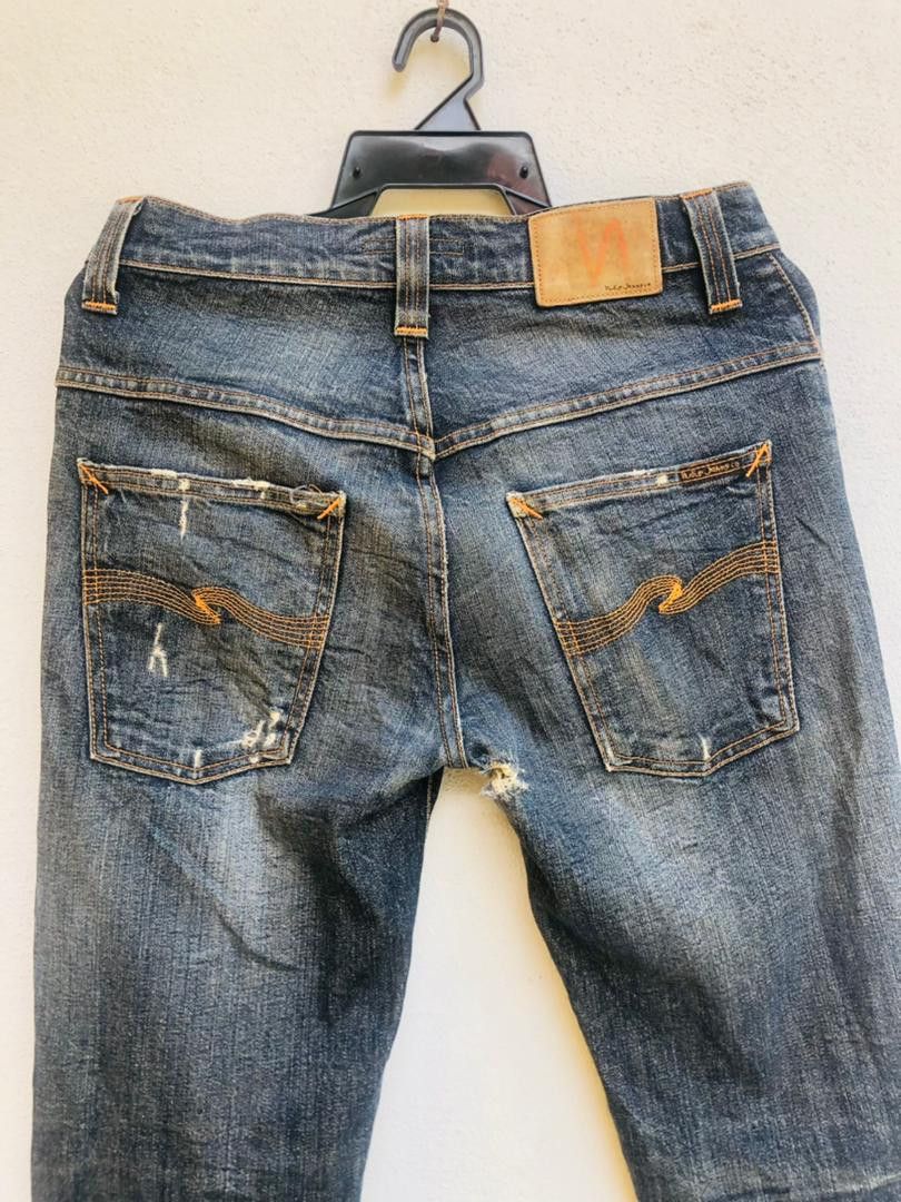 Nudie Jeans Vintage Nudie Jeans Distressed Designer Fashion Style Size US 30 / EU 46 - 3 Thumbnail