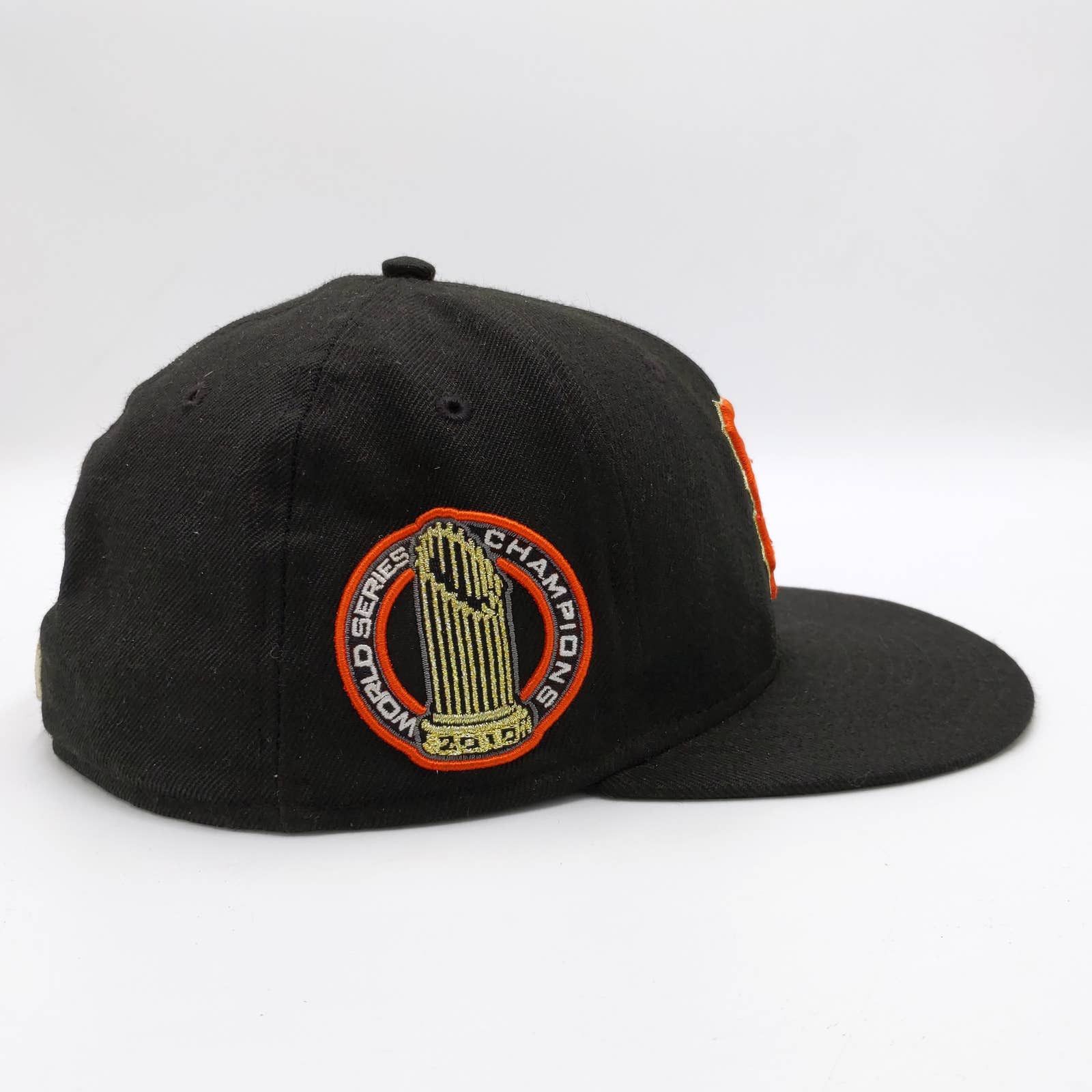 New Era SF Giants 2010 World Series Wool Fitted Hat New Era 7 1/2 Size ONE SIZE - 6 Thumbnail