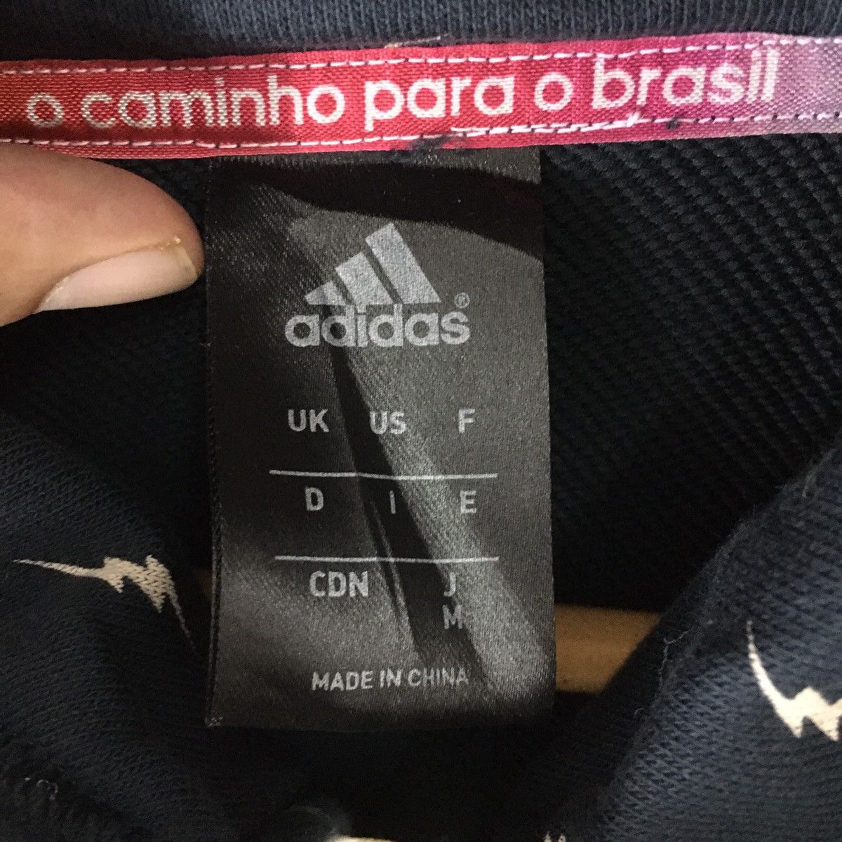 Adidas Rare design Adidas lightning Fullprint sweatshirt Size US L / EU 52-54 / 3 - 6 Thumbnail