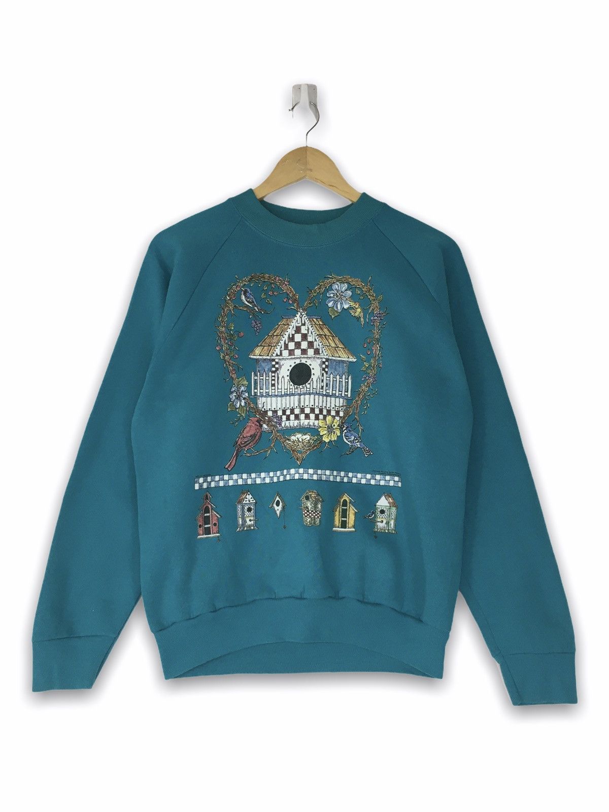 Habitat × Vintage Vintage rare Animal bird view sweatshirt jumper Size US M / EU 48-50 / 2 - 1 Thumbnail