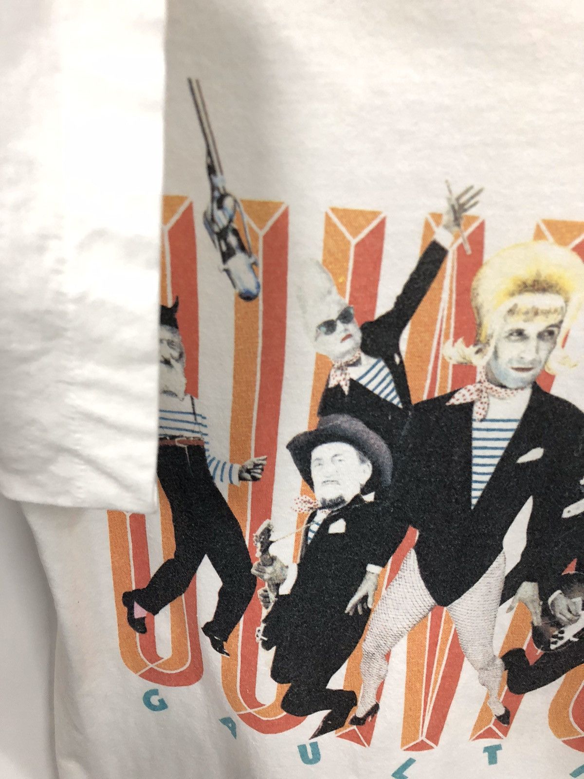 Jean Paul Gaultier × Seditionaries Vintage 80s Junior Gualtier Advert Stock photo Uk Size US M / EU 48-50 / 2 - 5 Thumbnail