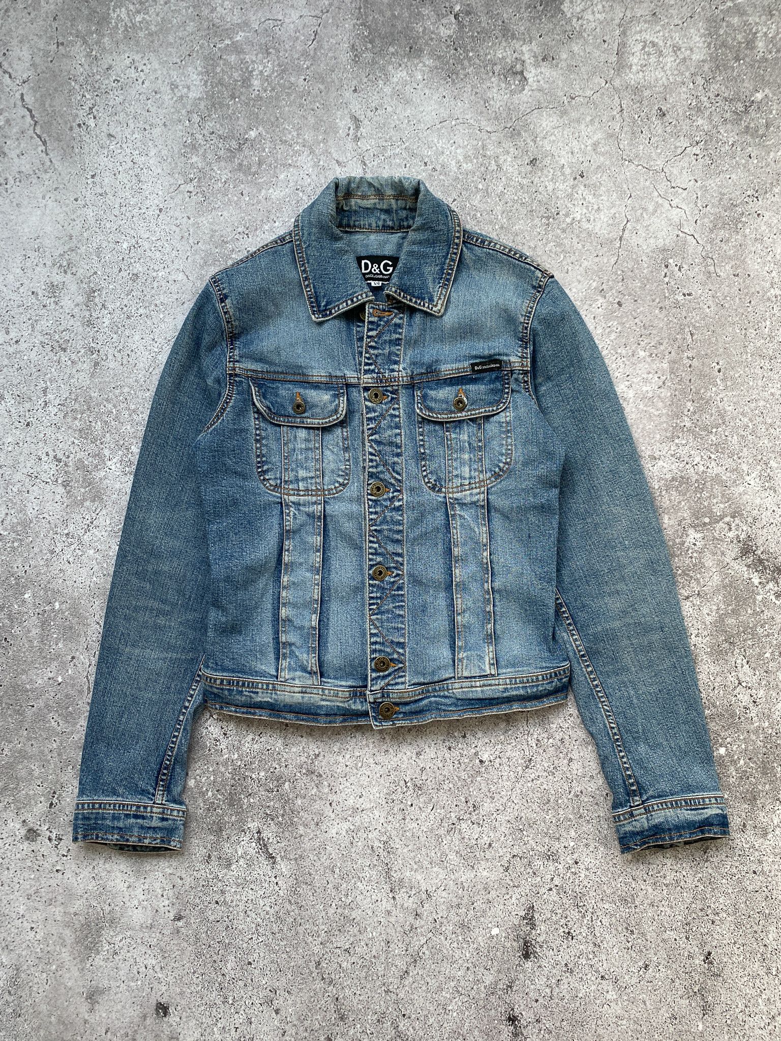 Dolce & Gabbana Vintage Dolce & Gabbana D&G Denim Jacket Size XS / US 0-2 / IT 36-38 - 4 Thumbnail