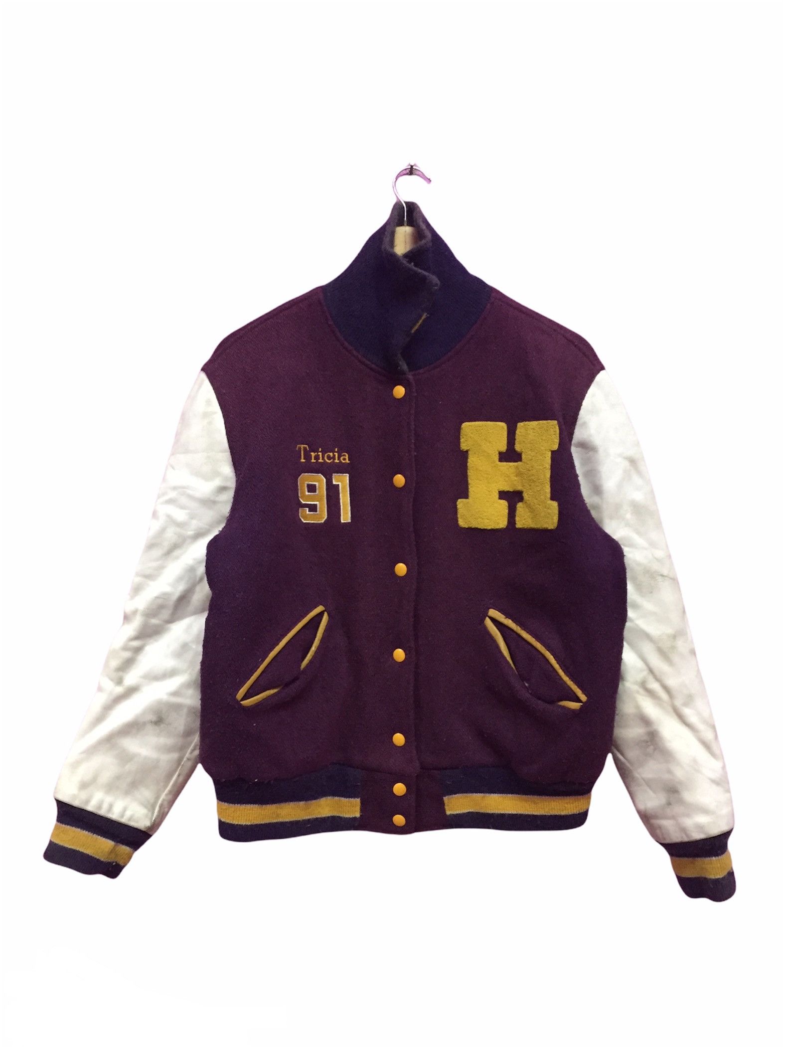 Vintage Vintage Mariners Varsity Jackets Size US L / EU 52-54 / 3 - 2 Thumbnail