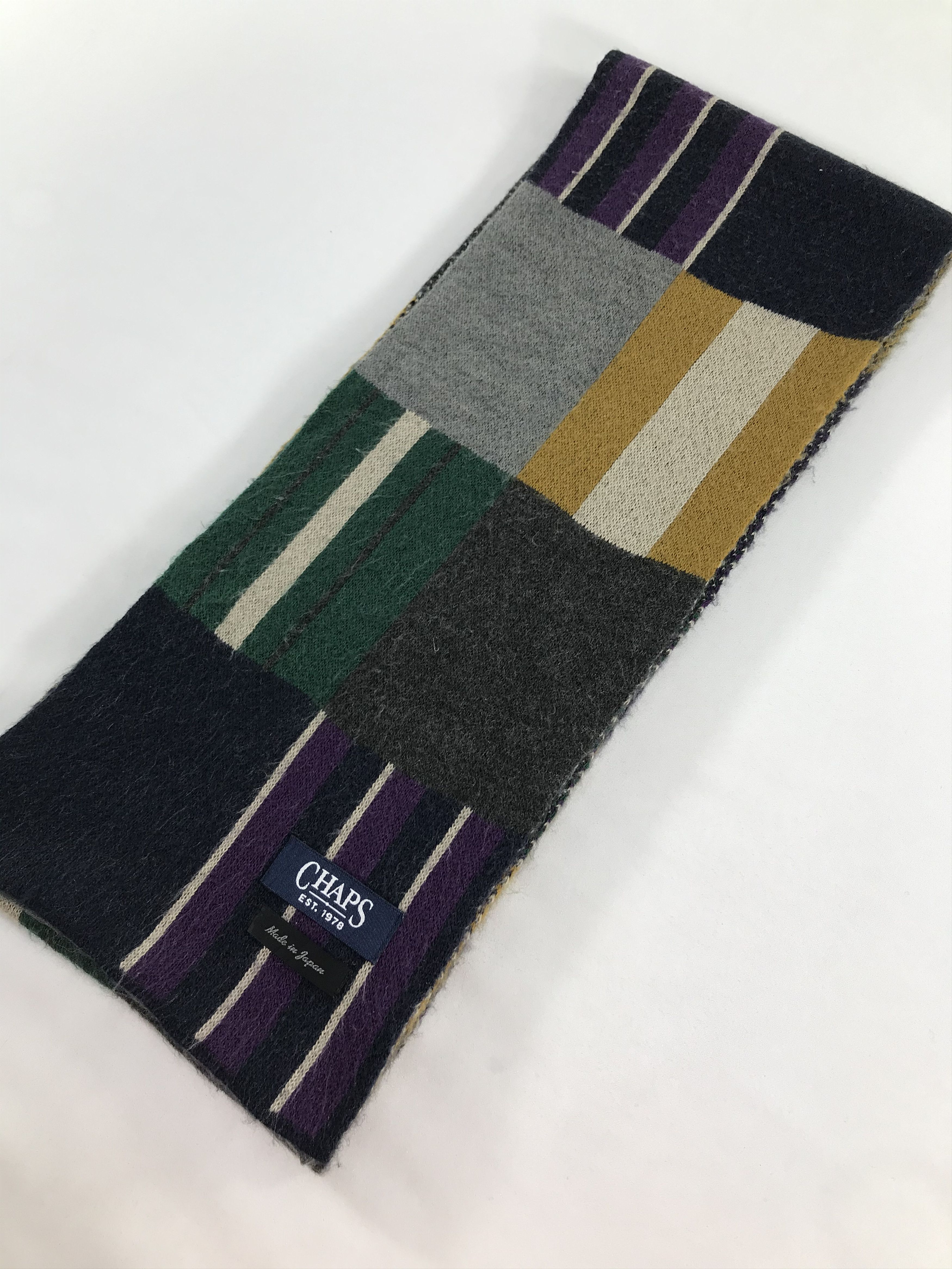 Chaps Chaps Wool Scarf Muffler V202 Size ONE SIZE - 3 Thumbnail