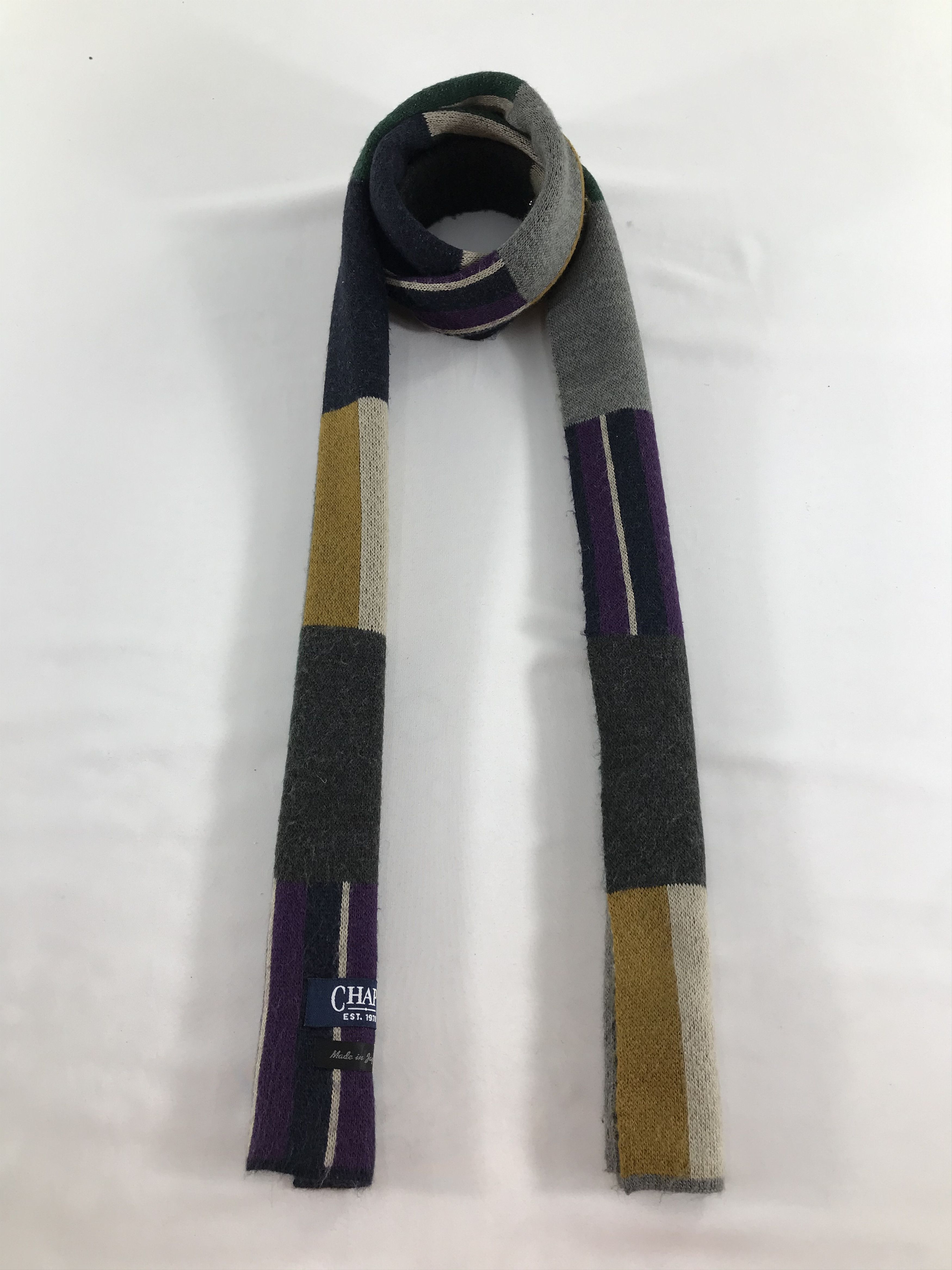 Chaps Chaps Wool Scarf Muffler V202 Size ONE SIZE - 2 Thumbnail
