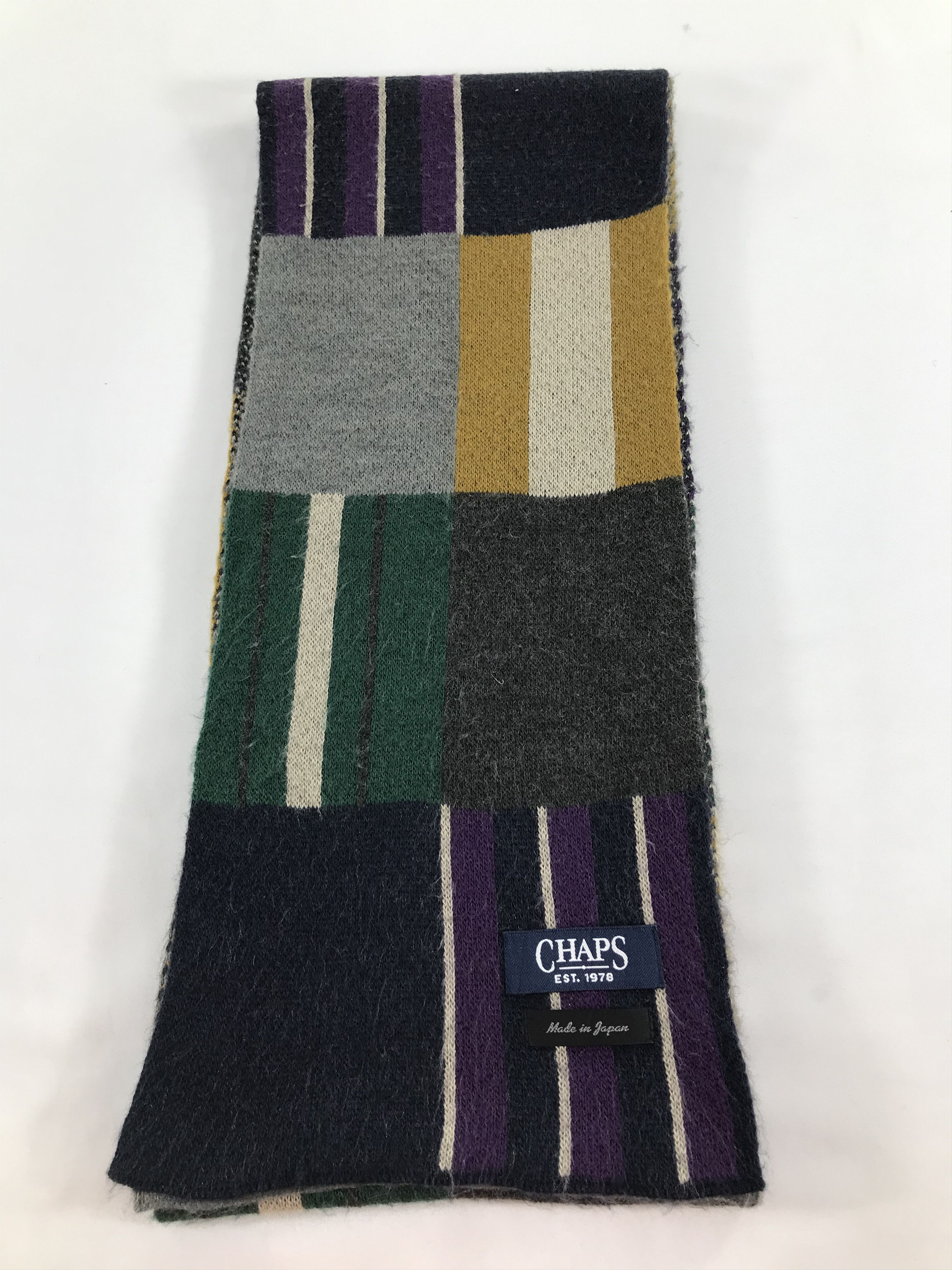 Chaps Chaps Wool Scarf Muffler V202 Size ONE SIZE - 1 Thumbnail