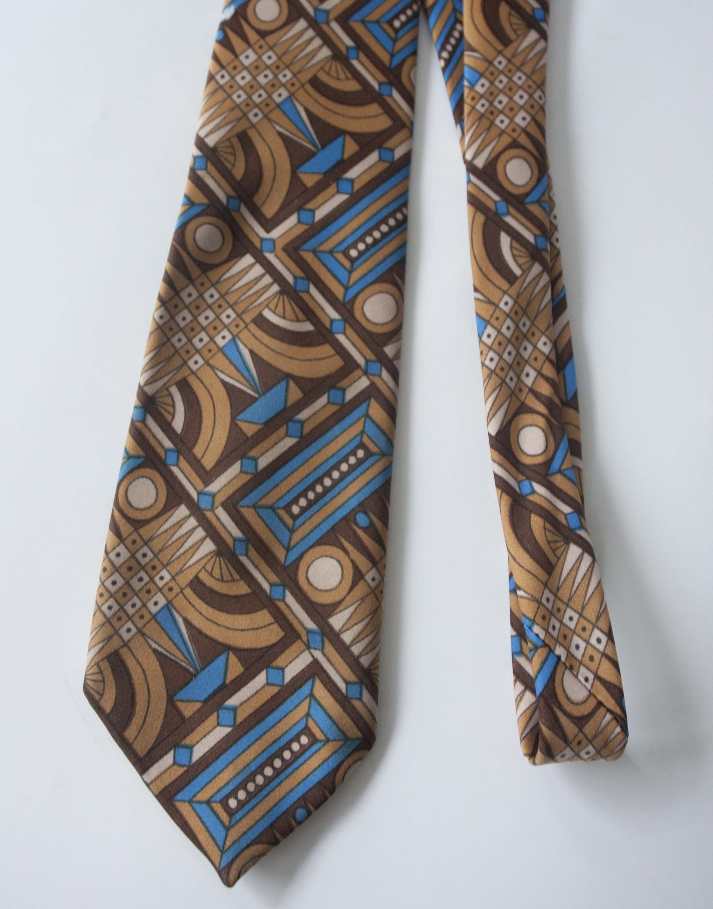 Christian Dior Monsieur × Vintage Christian Dior Tie Abstract Vintage Size ONE SIZE - 1 Thumbnail
