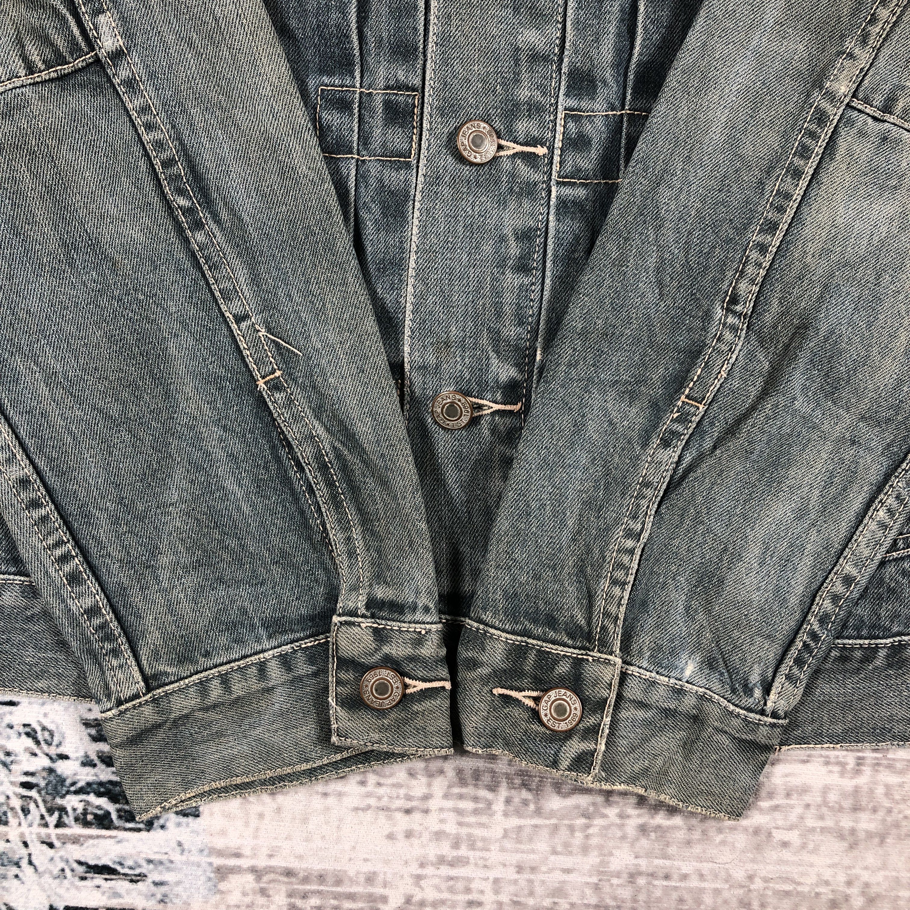 Japanese Brand × Vintage 1969 Work Wear Blue Wash Denim Jacket Size US M / EU 48-50 / 2 - 5 Thumbnail