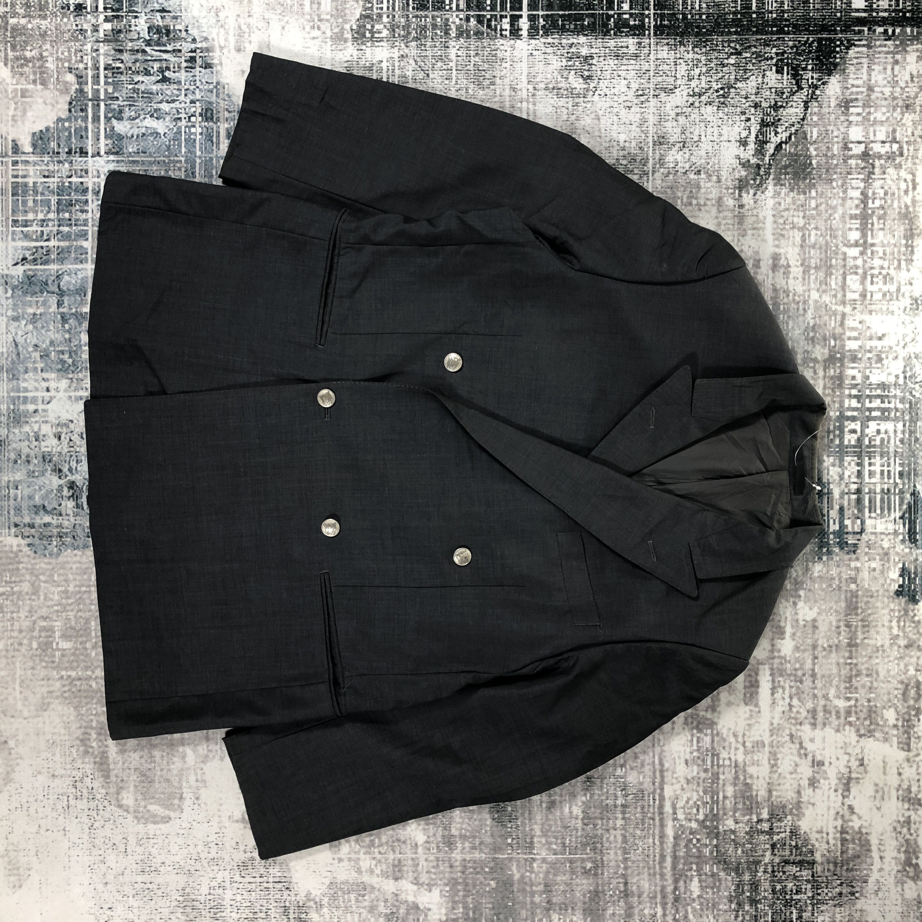 Burberry Vintage Burberry Blazer Jacket Size US L / EU 52-54 / 3 - 1 Thumbnail