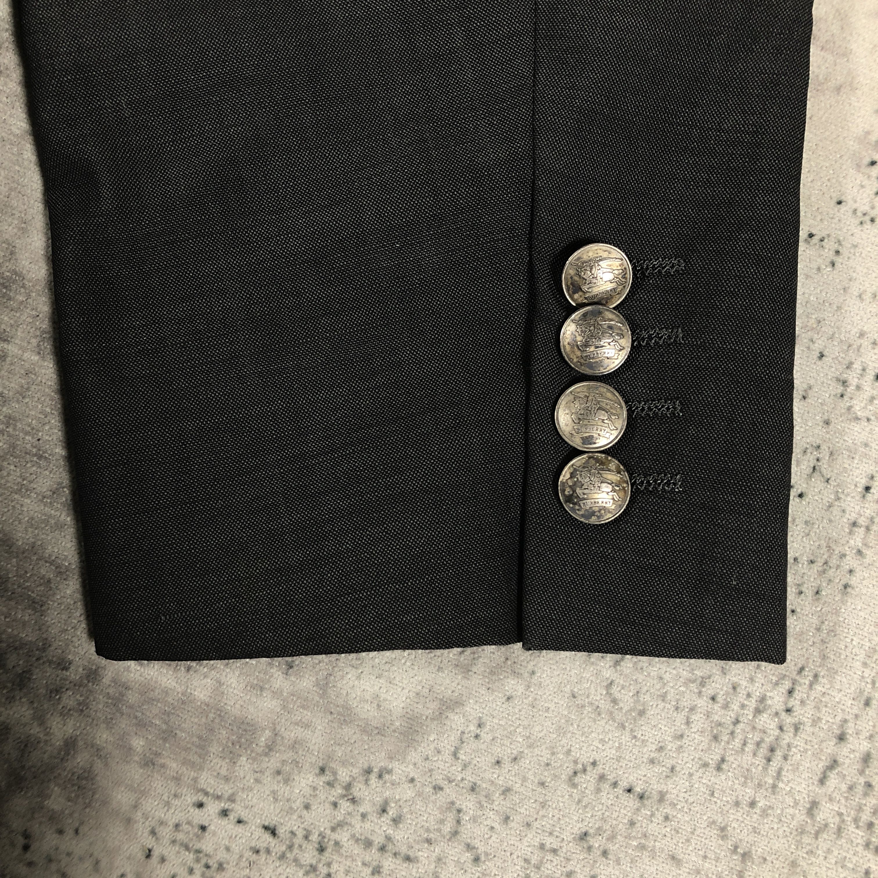 Burberry Vintage Burberry Blazer Jacket Size US L / EU 52-54 / 3 - 8 Thumbnail