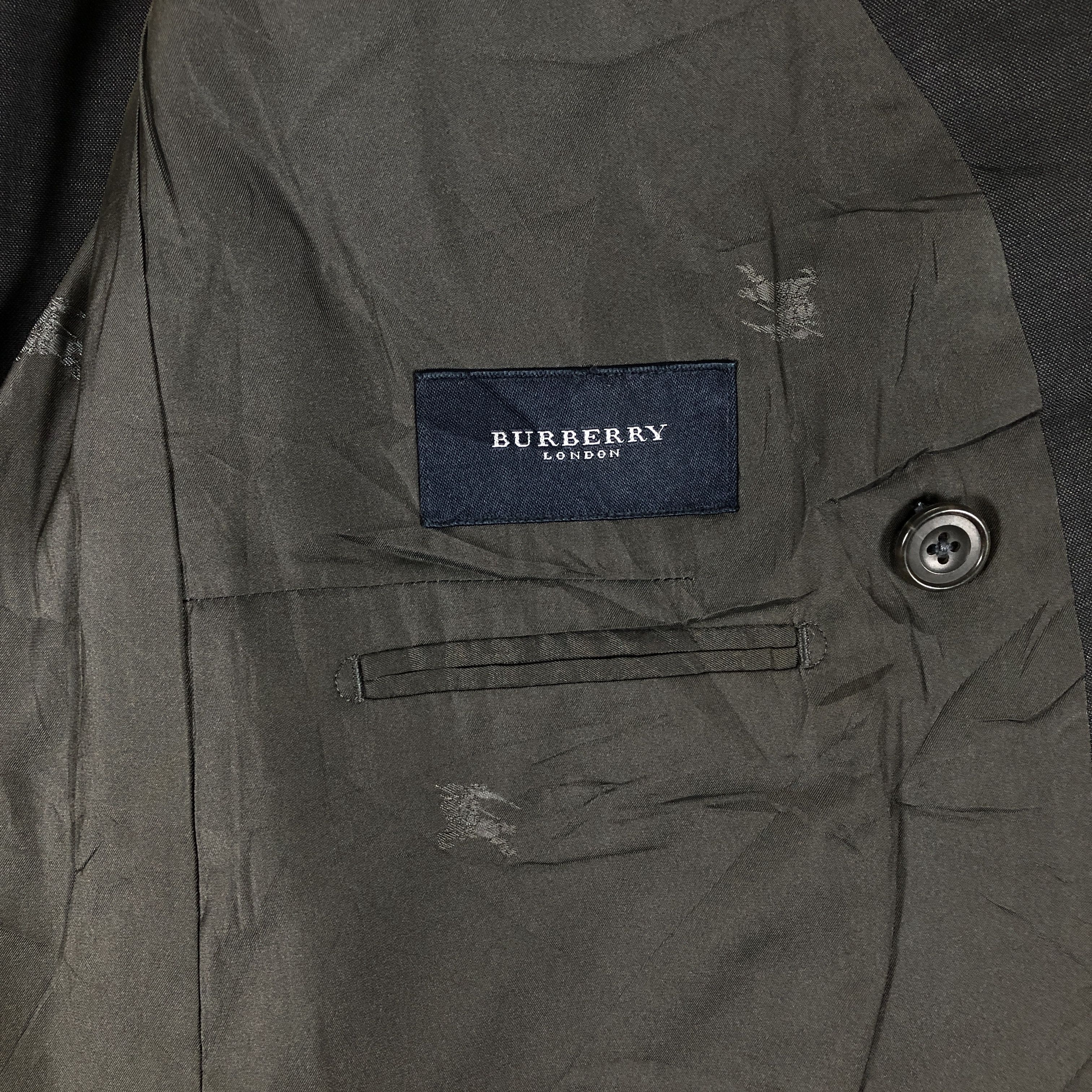 Burberry Vintage Burberry Blazer Jacket Size US L / EU 52-54 / 3 - 10 Thumbnail