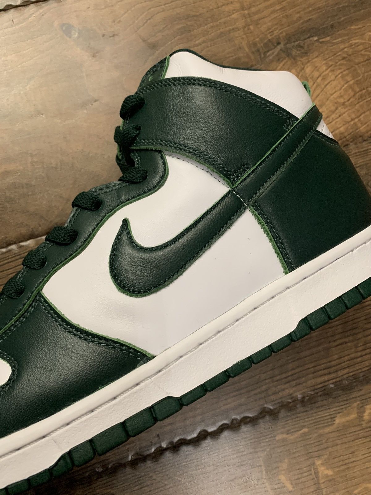 Nike Nike Dunk High Spartan Green Size US 11 / EU 44 - 8 Thumbnail