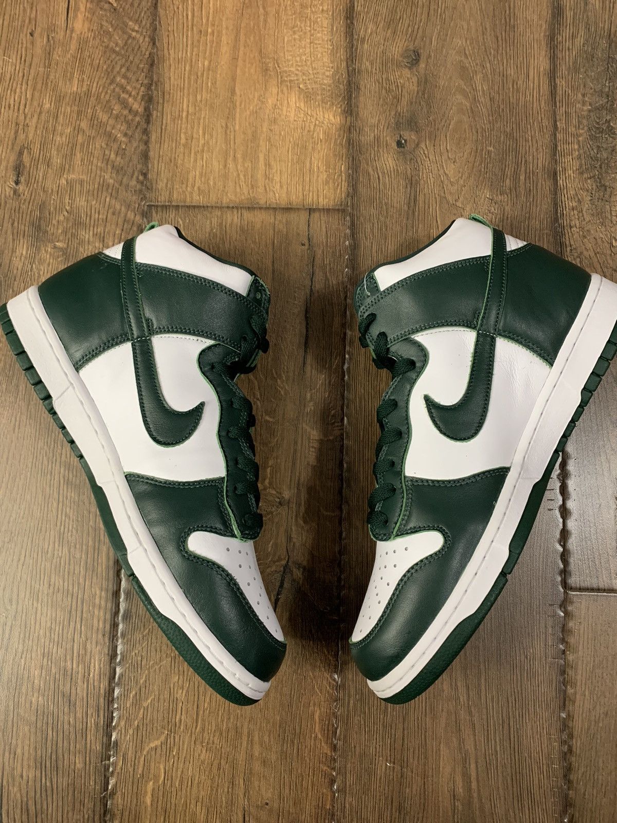 Nike Nike Dunk High Spartan Green Size US 11 / EU 44 - 3 Thumbnail