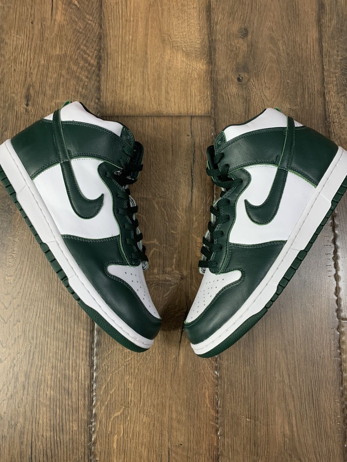 Nike Nike Dunk High Spartan Green Size US 11 / EU 44 - 2 Thumbnail