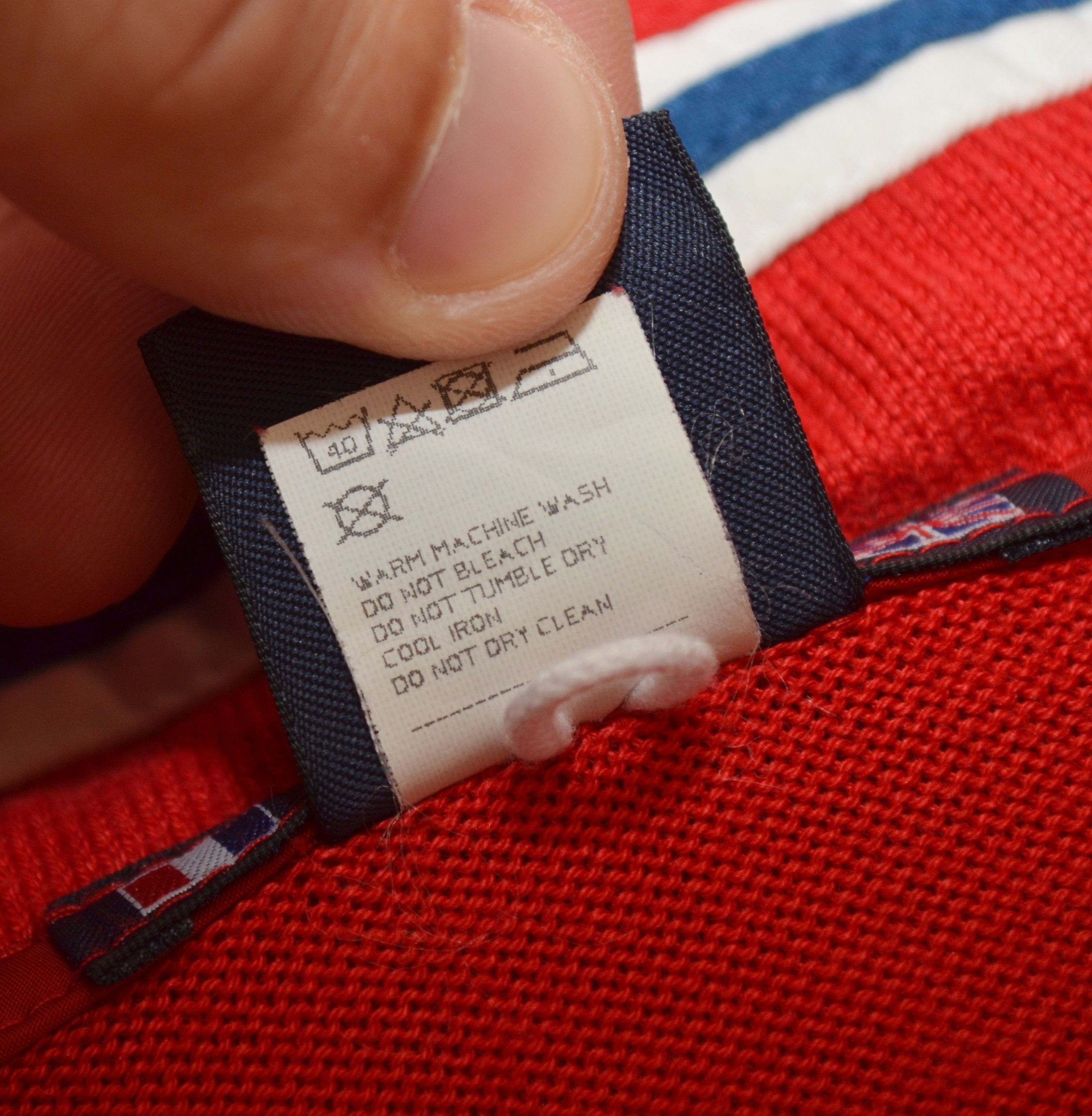 Paul & Shark Paul & Shark Yachting Red Knit Wool Full Zip Jumper Sweater Size US XL / EU 56 / 4 - 13 Thumbnail