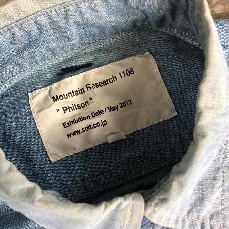 General Research 🔥MOUNTAIN RESEARCH PULLOVER DENIM CHAMBRAY WORKERS Size US M / EU 48-50 / 2 - 4 Thumbnail
