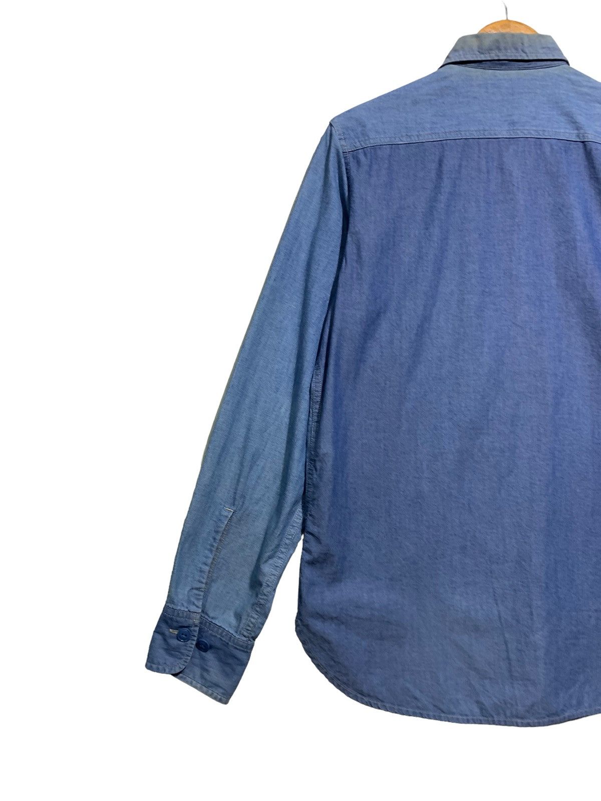General Research 🔥MOUNTAIN RESEARCH PULLOVER DENIM CHAMBRAY WORKERS Size US M / EU 48-50 / 2 - 13 Thumbnail