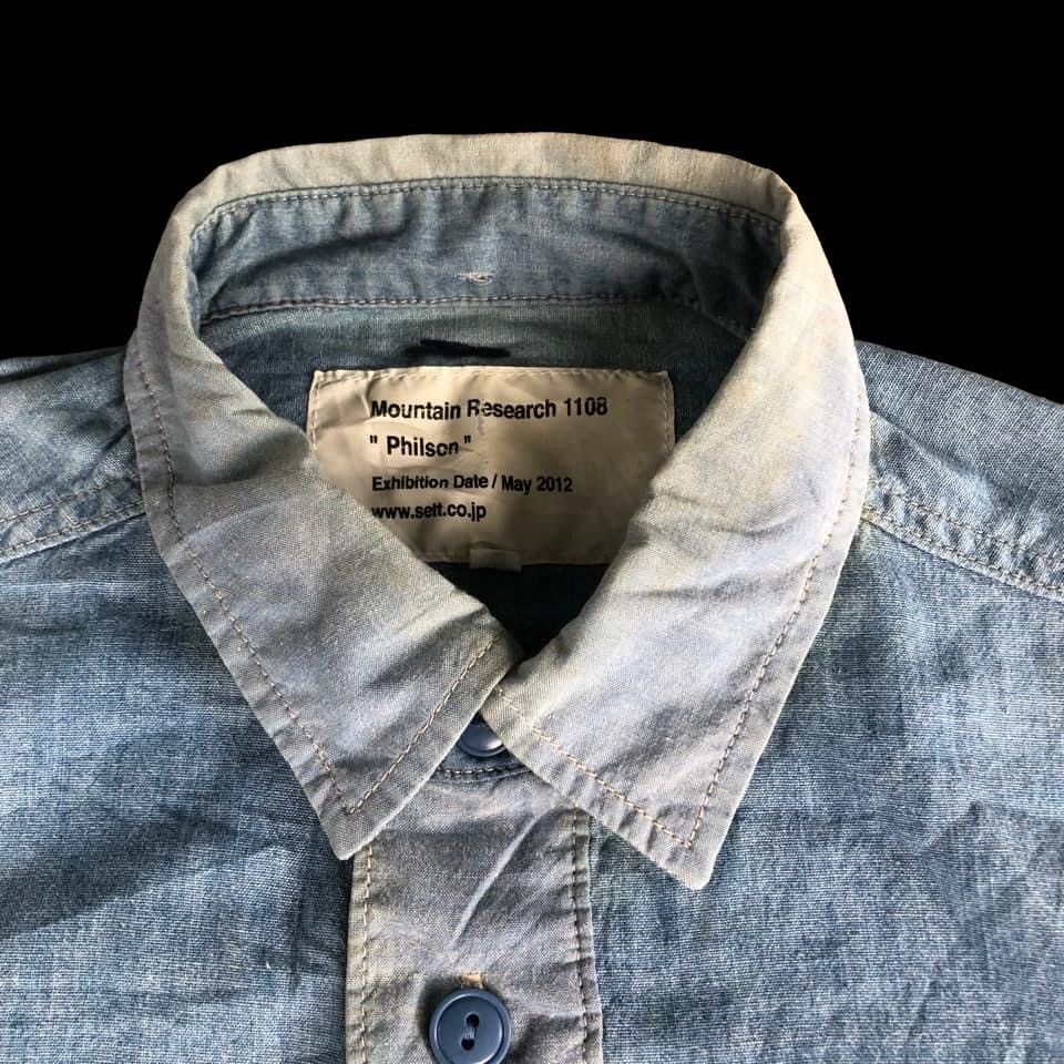 General Research 🔥MOUNTAIN RESEARCH PULLOVER DENIM CHAMBRAY WORKERS Size US M / EU 48-50 / 2 - 3 Thumbnail