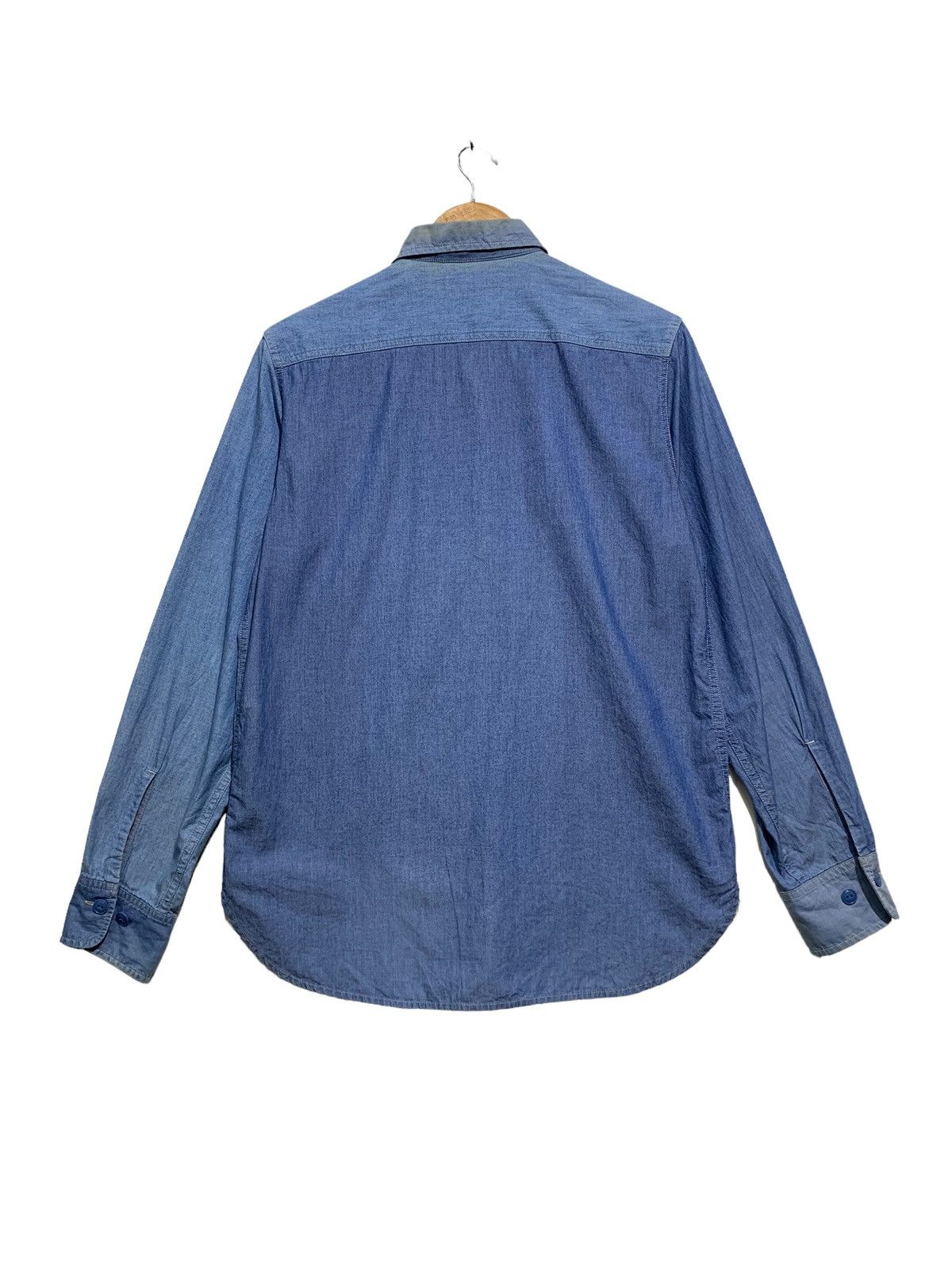 General Research 🔥MOUNTAIN RESEARCH PULLOVER DENIM CHAMBRAY WORKERS Size US M / EU 48-50 / 2 - 12 Thumbnail