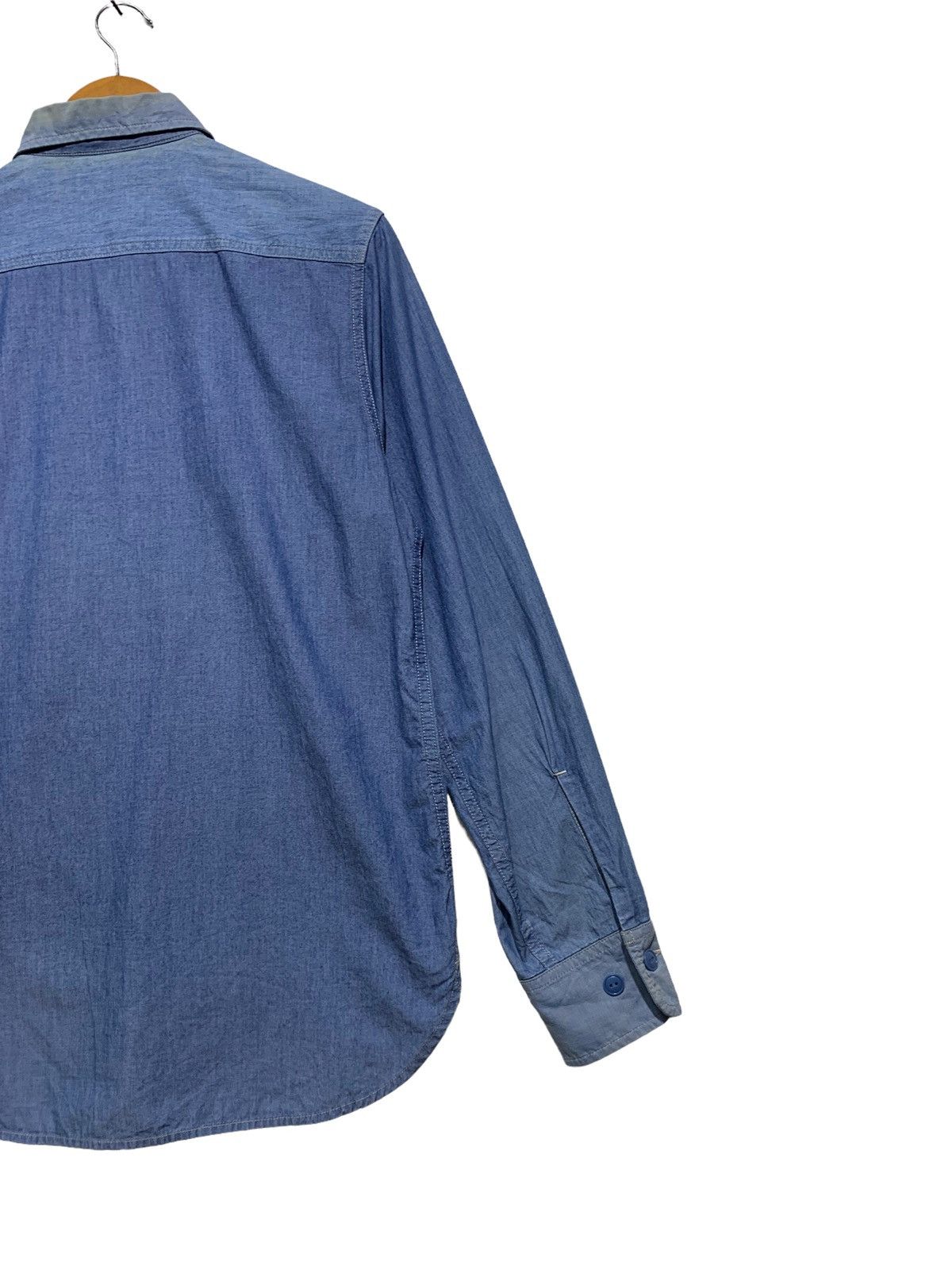 General Research 🔥MOUNTAIN RESEARCH PULLOVER DENIM CHAMBRAY WORKERS Size US M / EU 48-50 / 2 - 14 Thumbnail