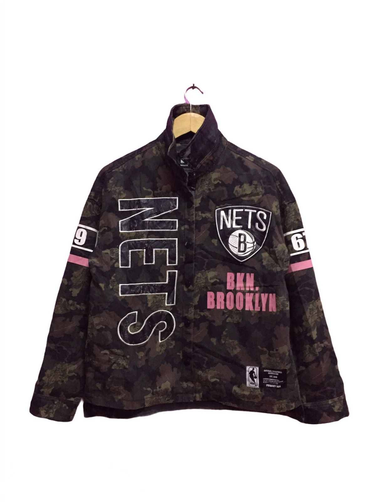 NBA Brooklyn Nets Camo Jackets
