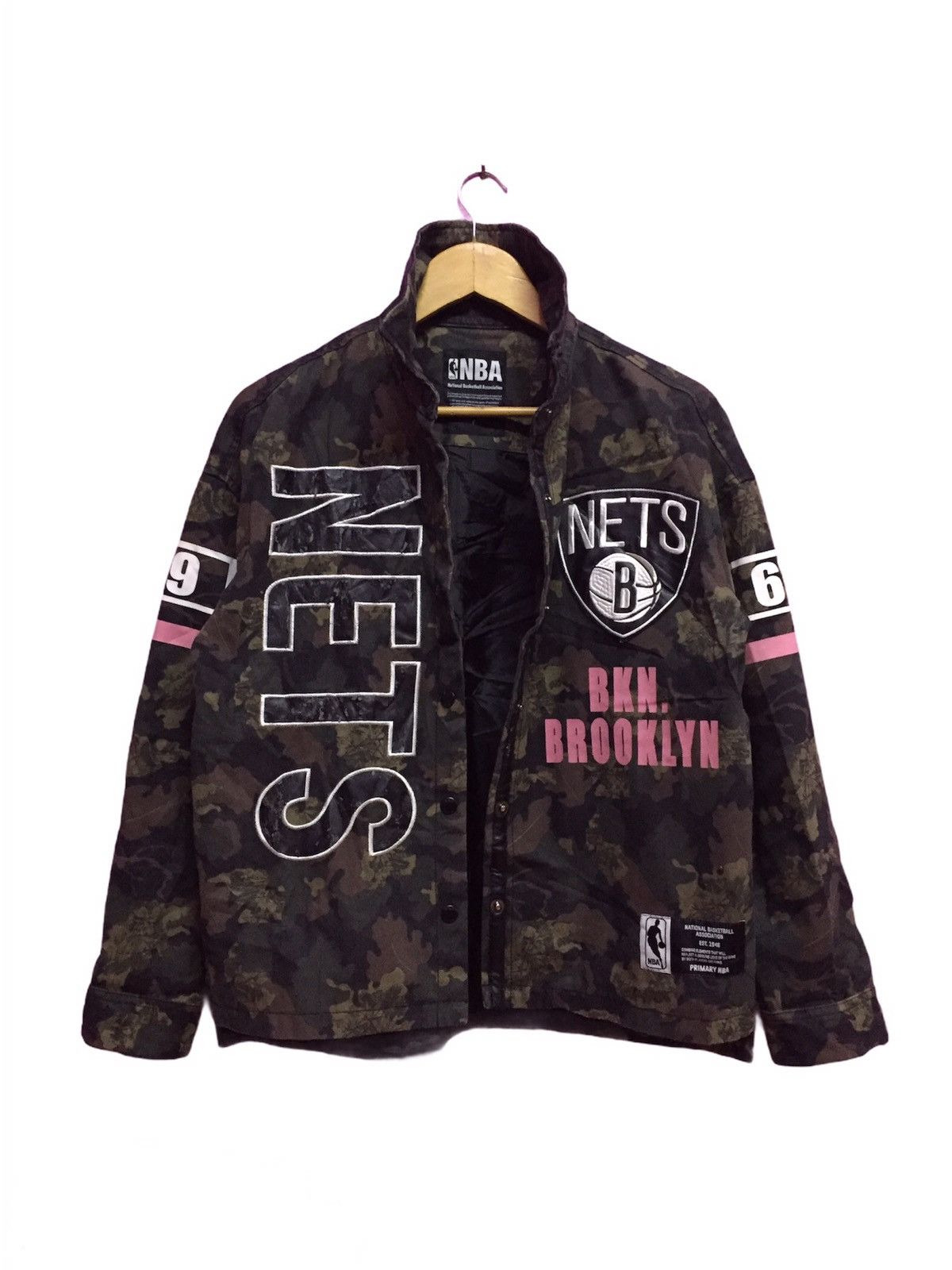 NBA NBA Brooklyn Nets Camo Jackets Size US M / EU 48-50 / 2 - 3 Thumbnail
