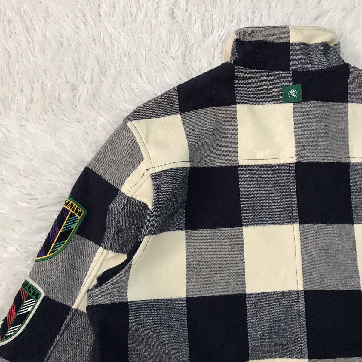 INHABIT Inhabitant Checkered Jacket With Patches On Sleeve Size US L / EU 52-54 / 3 - 9 Thumbnail