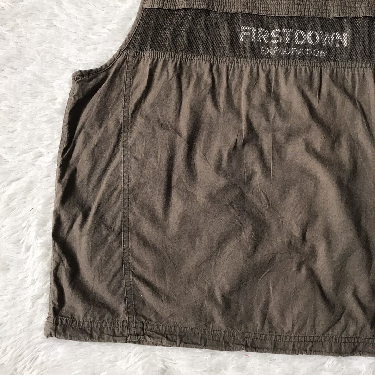 Japanese Brand First Down Exploration Outdoor Vest Size US XL / EU 56 / 4 - 12 Thumbnail