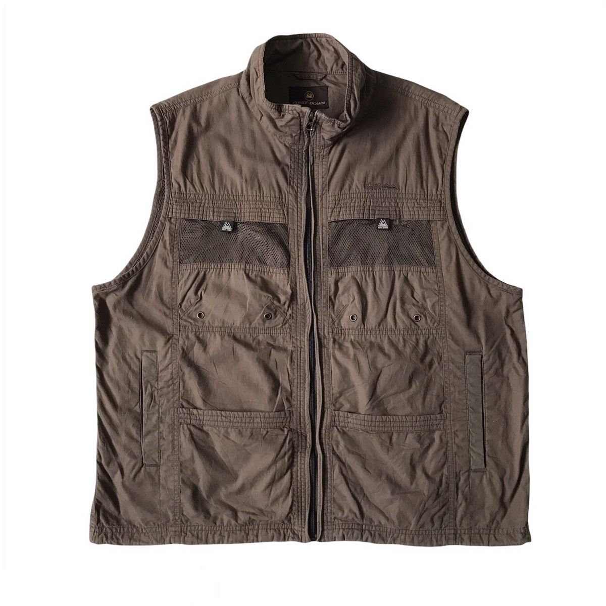 Japanese Brand First Down Exploration Outdoor Vest Size US XL / EU 56 / 4 - 2 Thumbnail