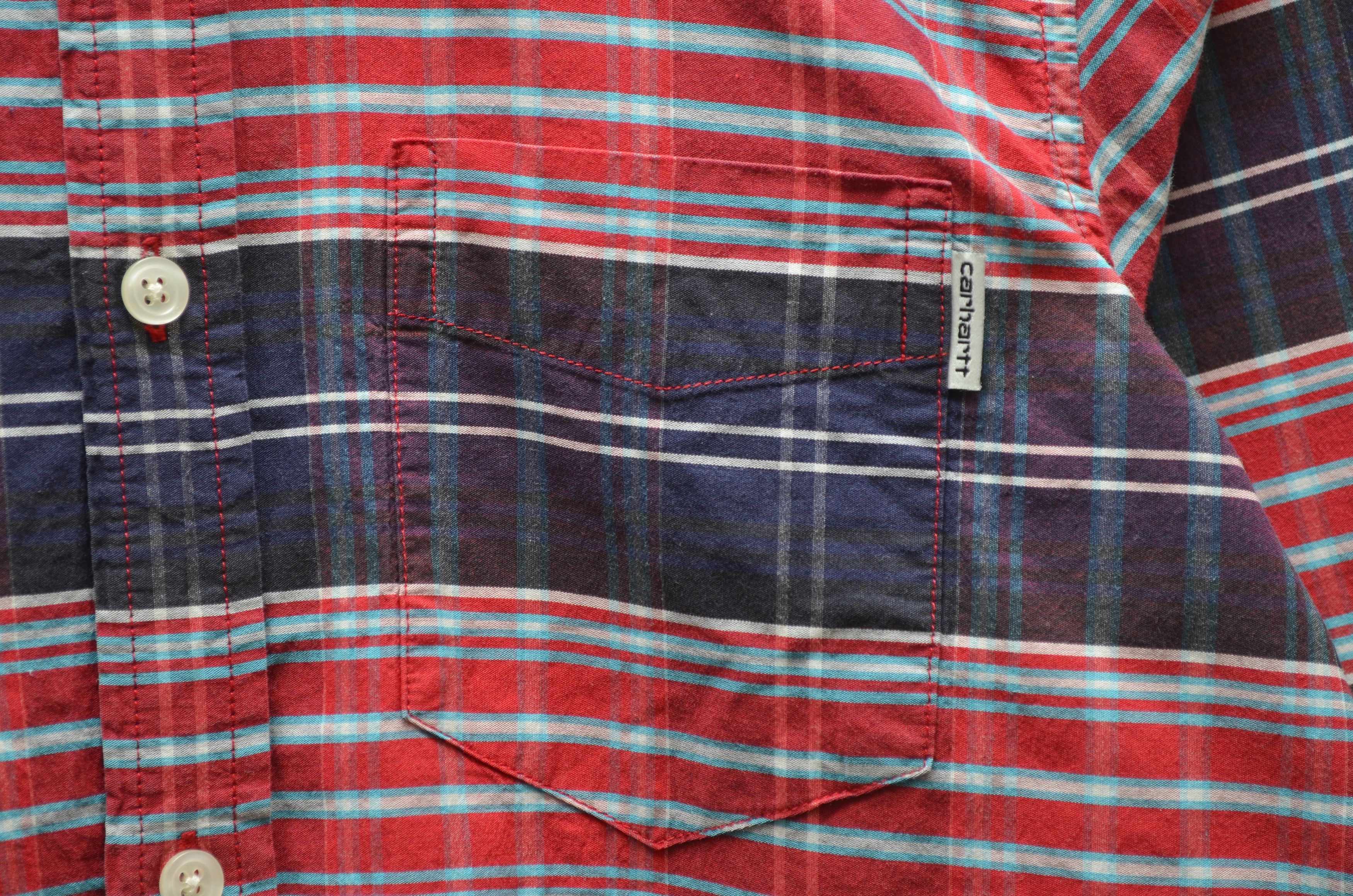 Carhartt × Carhartt Wip Carhartt WIP Levitt Check Shirt Size S Regular Fit Size US S / EU 44-46 / 1 - 5 Thumbnail