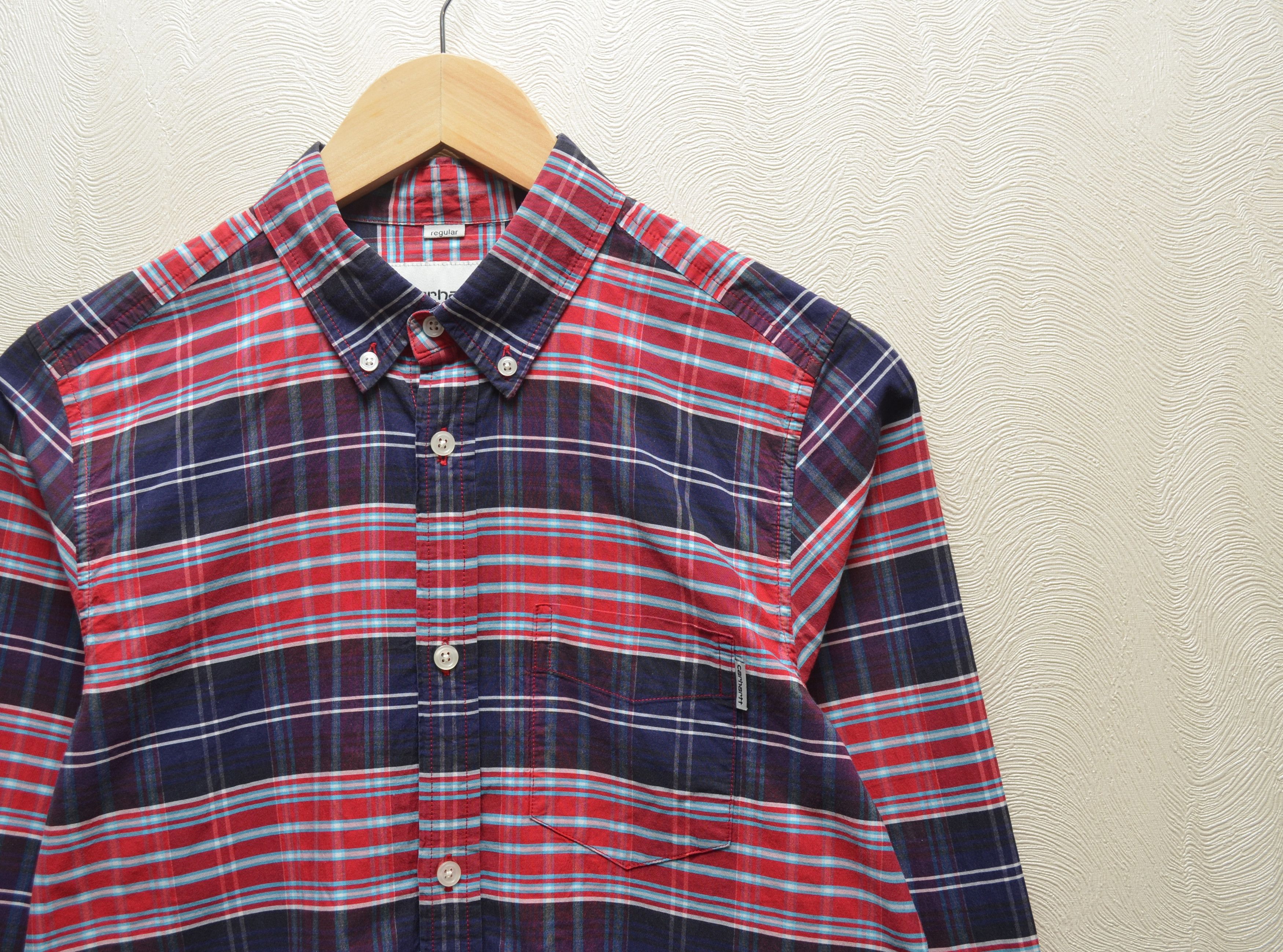 Carhartt × Carhartt Wip Carhartt WIP Levitt Check Shirt Size S Regular Fit Size US S / EU 44-46 / 1 - 3 Thumbnail