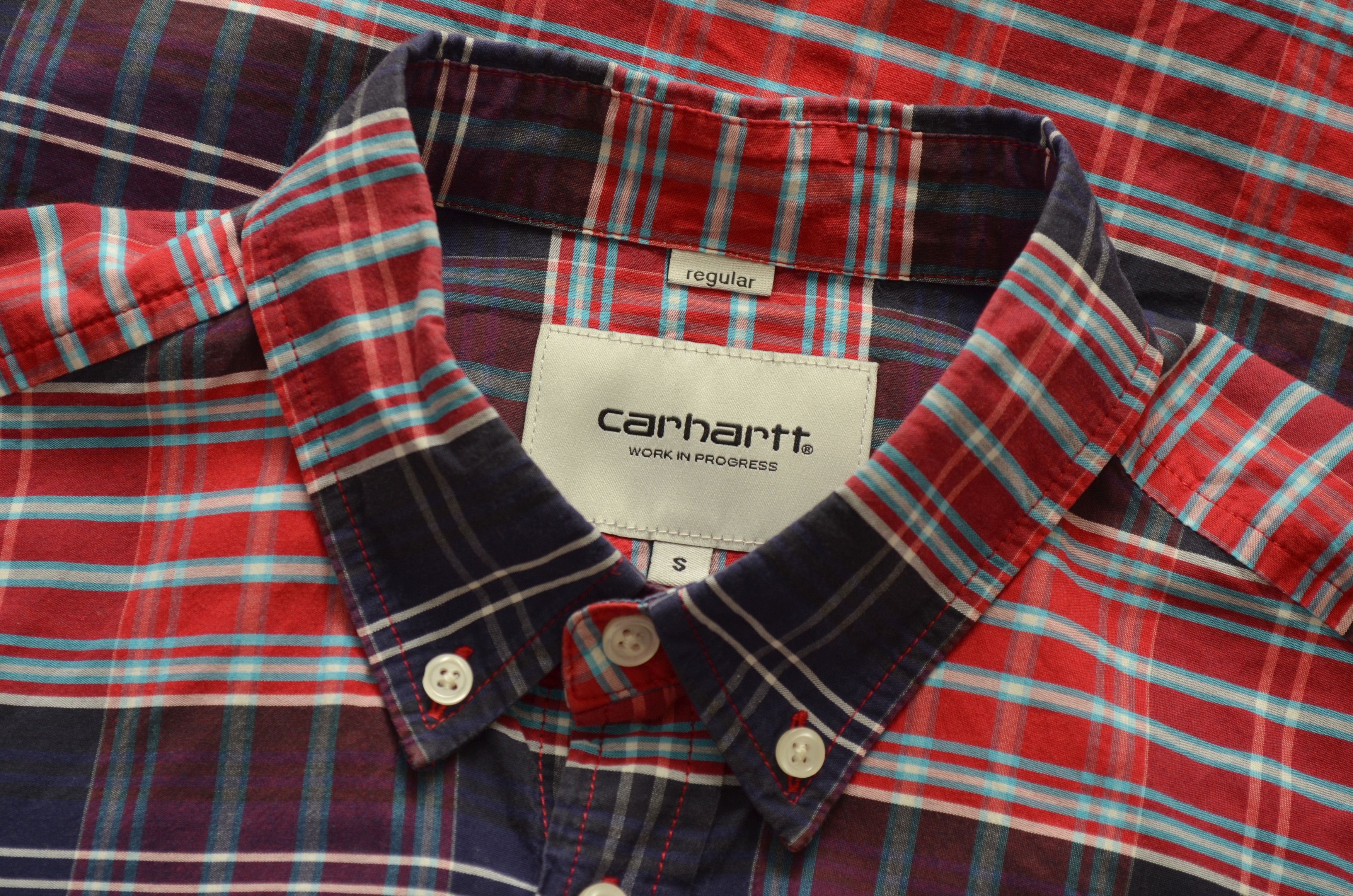 Carhartt × Carhartt Wip Carhartt WIP Levitt Check Shirt Size S Regular Fit Size US S / EU 44-46 / 1 - 9 Thumbnail