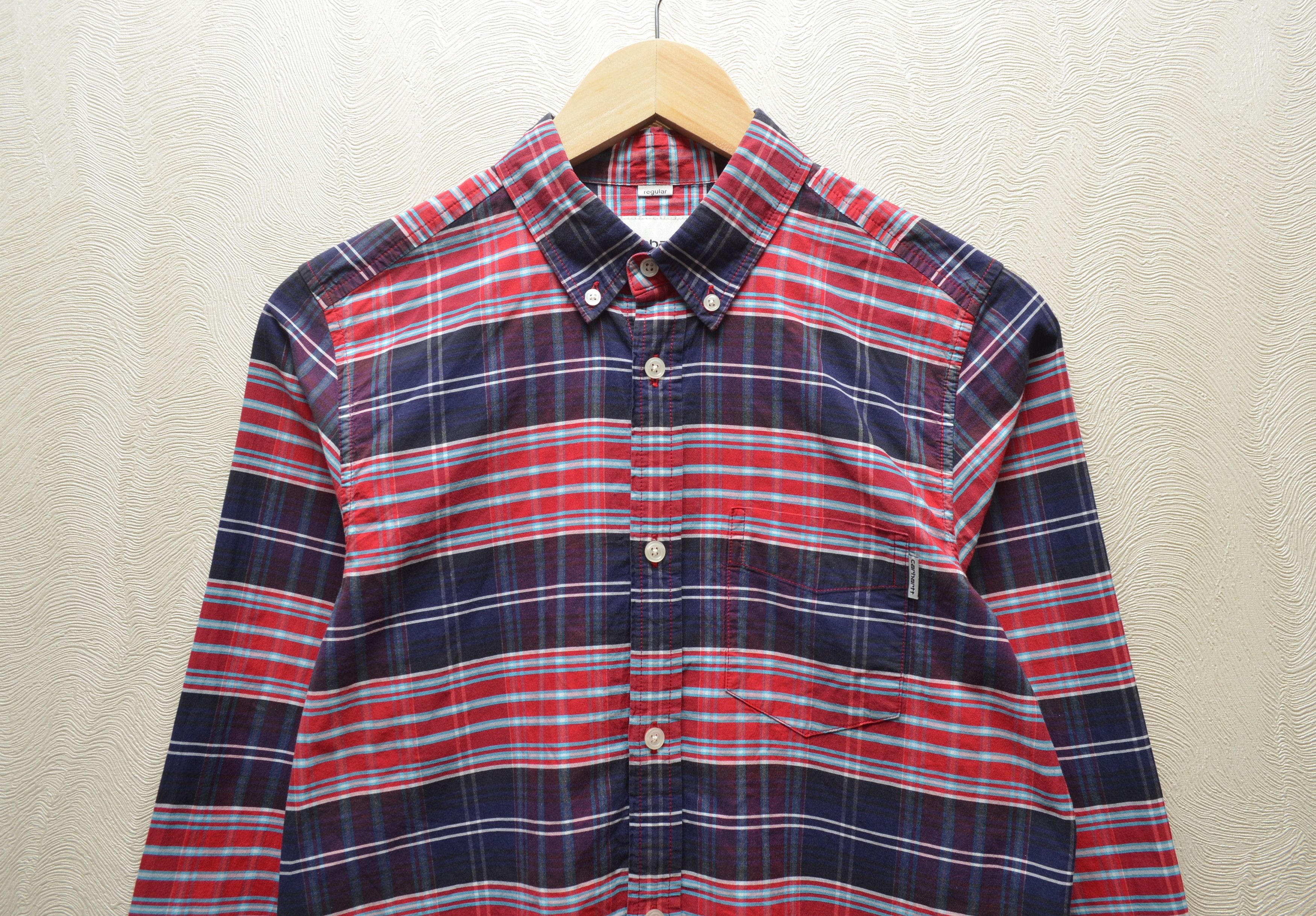 Carhartt × Carhartt Wip Carhartt WIP Levitt Check Shirt Size S Regular Fit Size US S / EU 44-46 / 1 - 4 Thumbnail