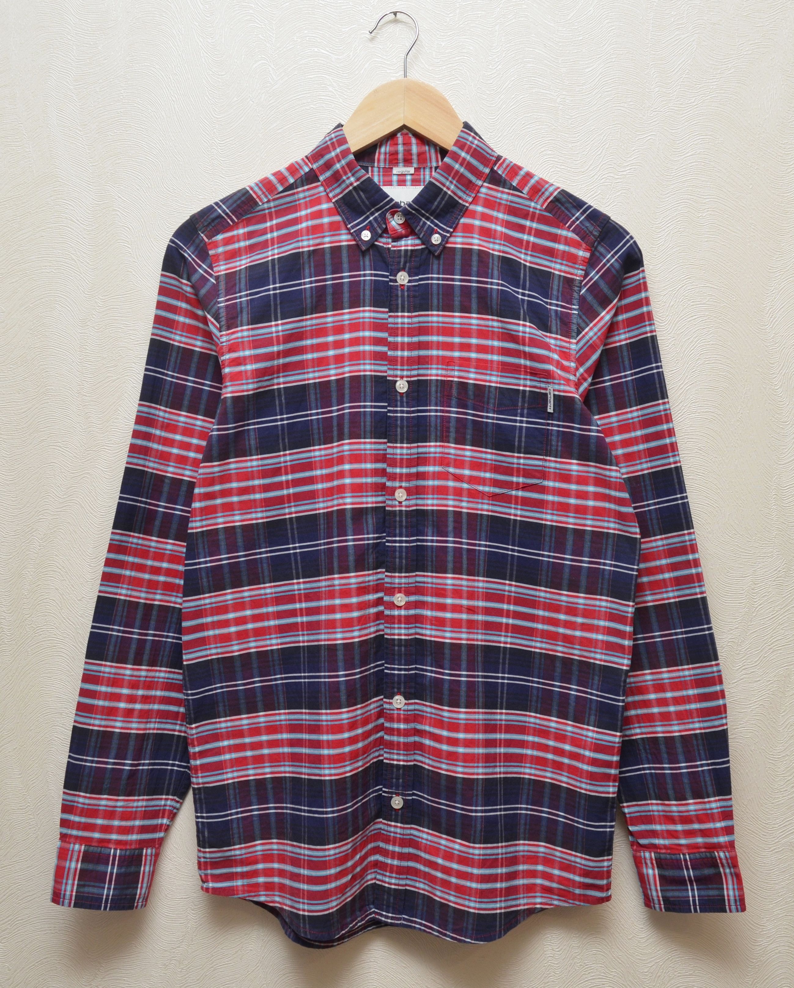 Carhartt × Carhartt Wip Carhartt WIP Levitt Check Shirt Size S Regular Fit Size US S / EU 44-46 / 1 - 2 Thumbnail