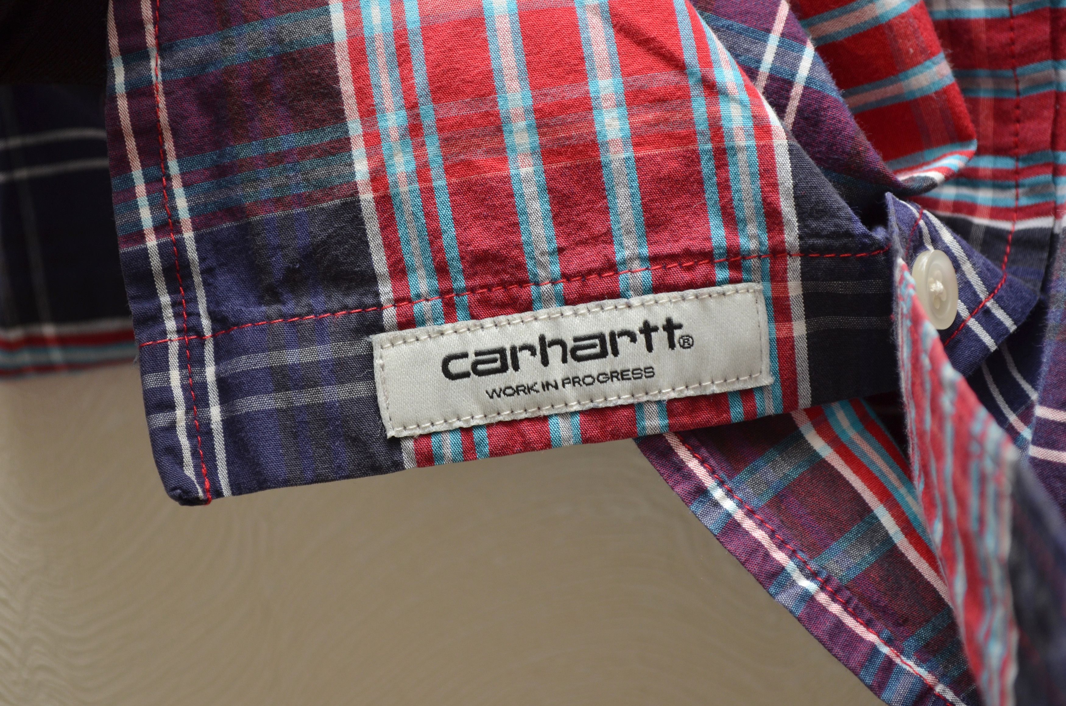 Carhartt × Carhartt Wip Carhartt WIP Levitt Check Shirt Size S Regular Fit Size US S / EU 44-46 / 1 - 6 Thumbnail