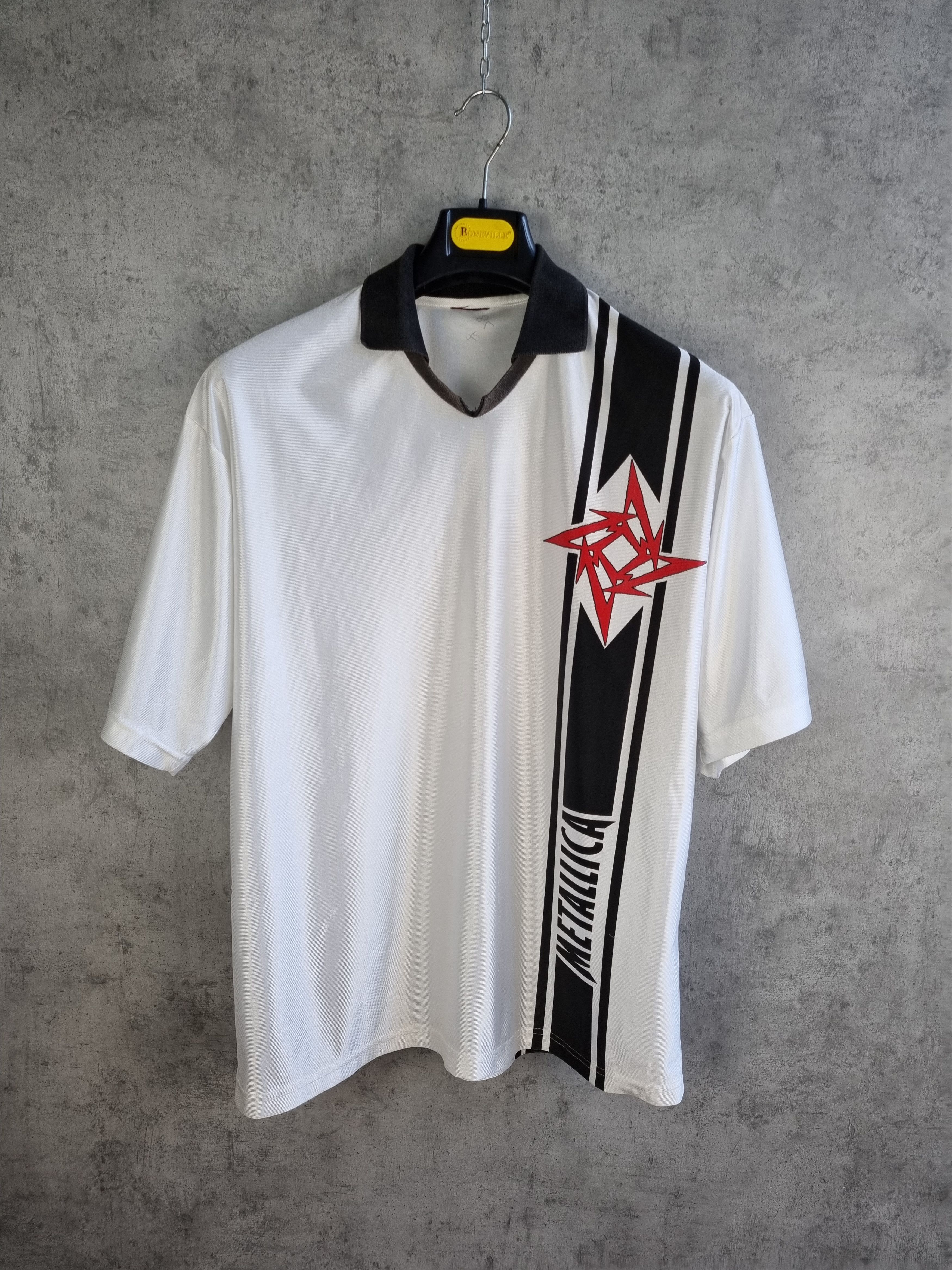 Band Tees × Metallica 90s Metallica Jersey GIANT Rare merchandise band tee Size US L / EU 52-54 / 3 - 1 Thumbnail