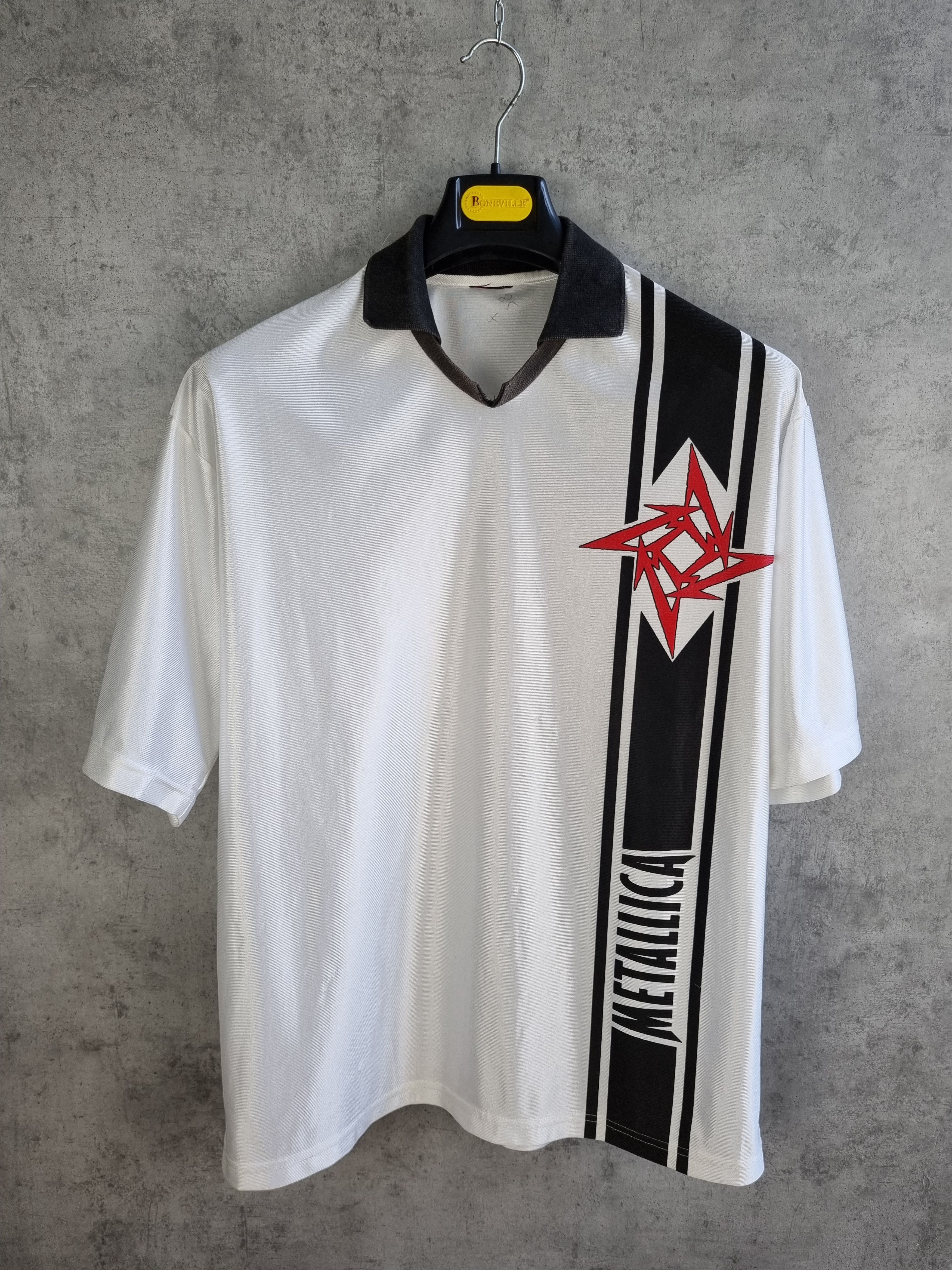 Band Tees × Metallica 90s Metallica Jersey GIANT Rare merchandise band tee Size US L / EU 52-54 / 3 - 2 Thumbnail