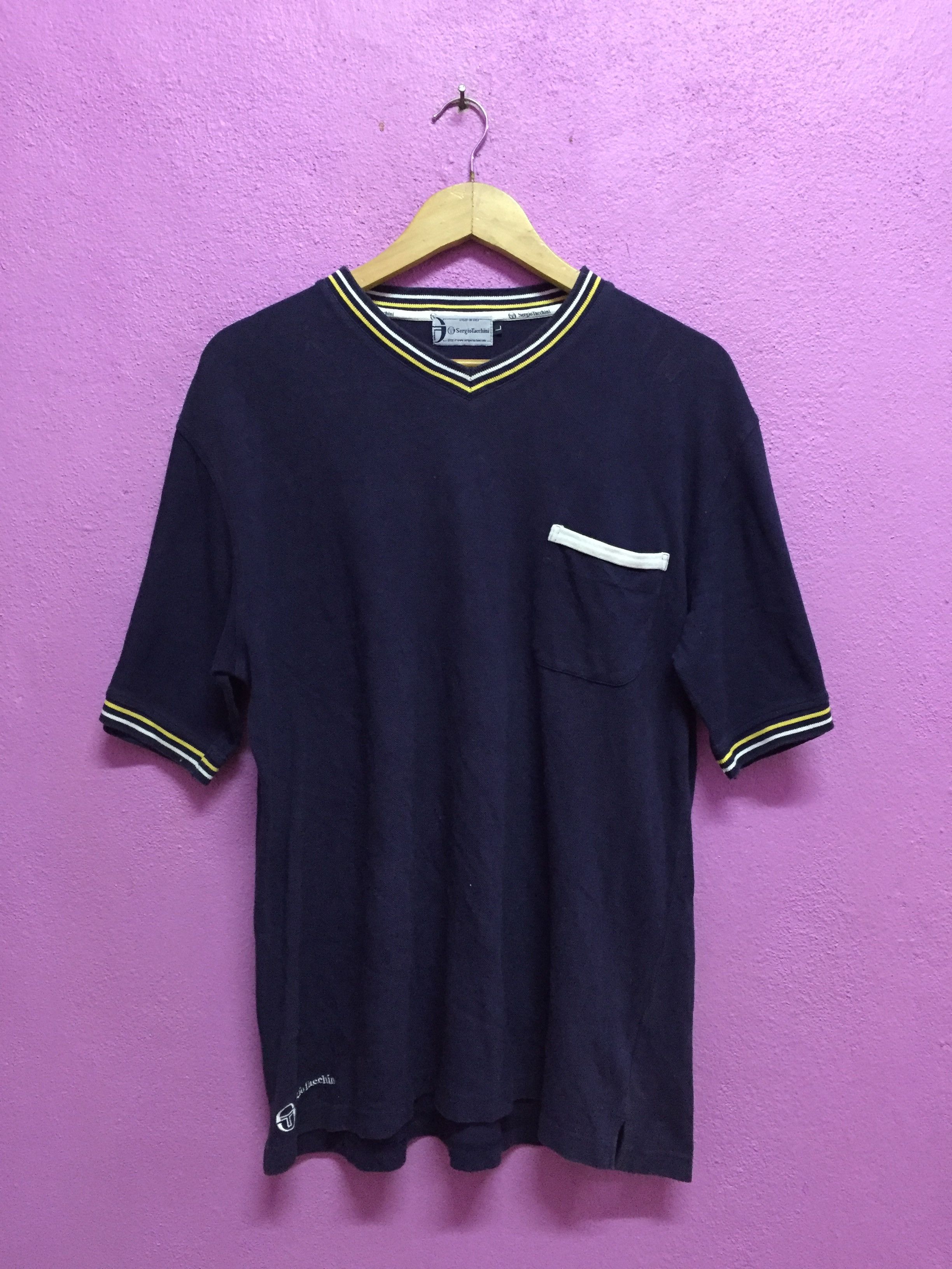 Sergio Tacchini Sergio Tacchini T-Shirts Size L Size US L / EU 52-54 / 3 - 1 Thumbnail