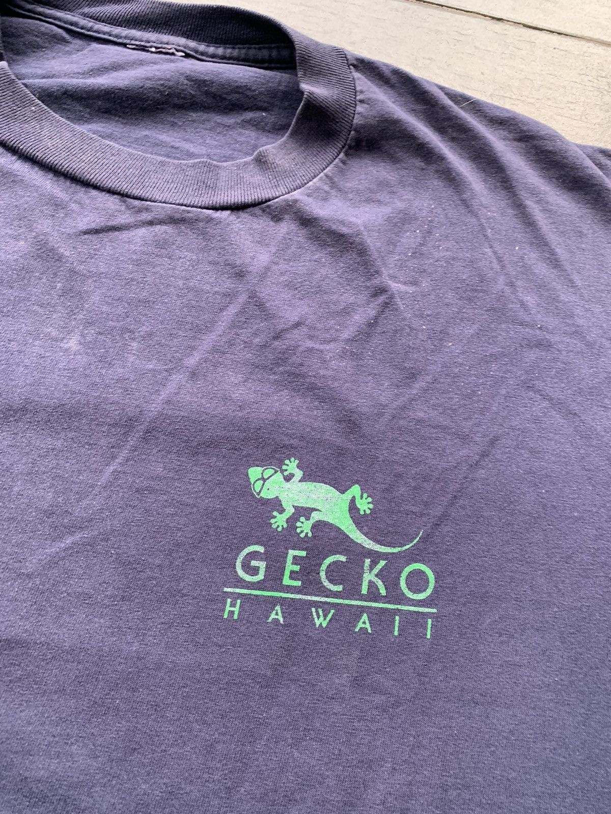 Vintage Vintage Gecko Hawaii T- Shirt Size US XXL / EU 58 / 5 - 3 Thumbnail