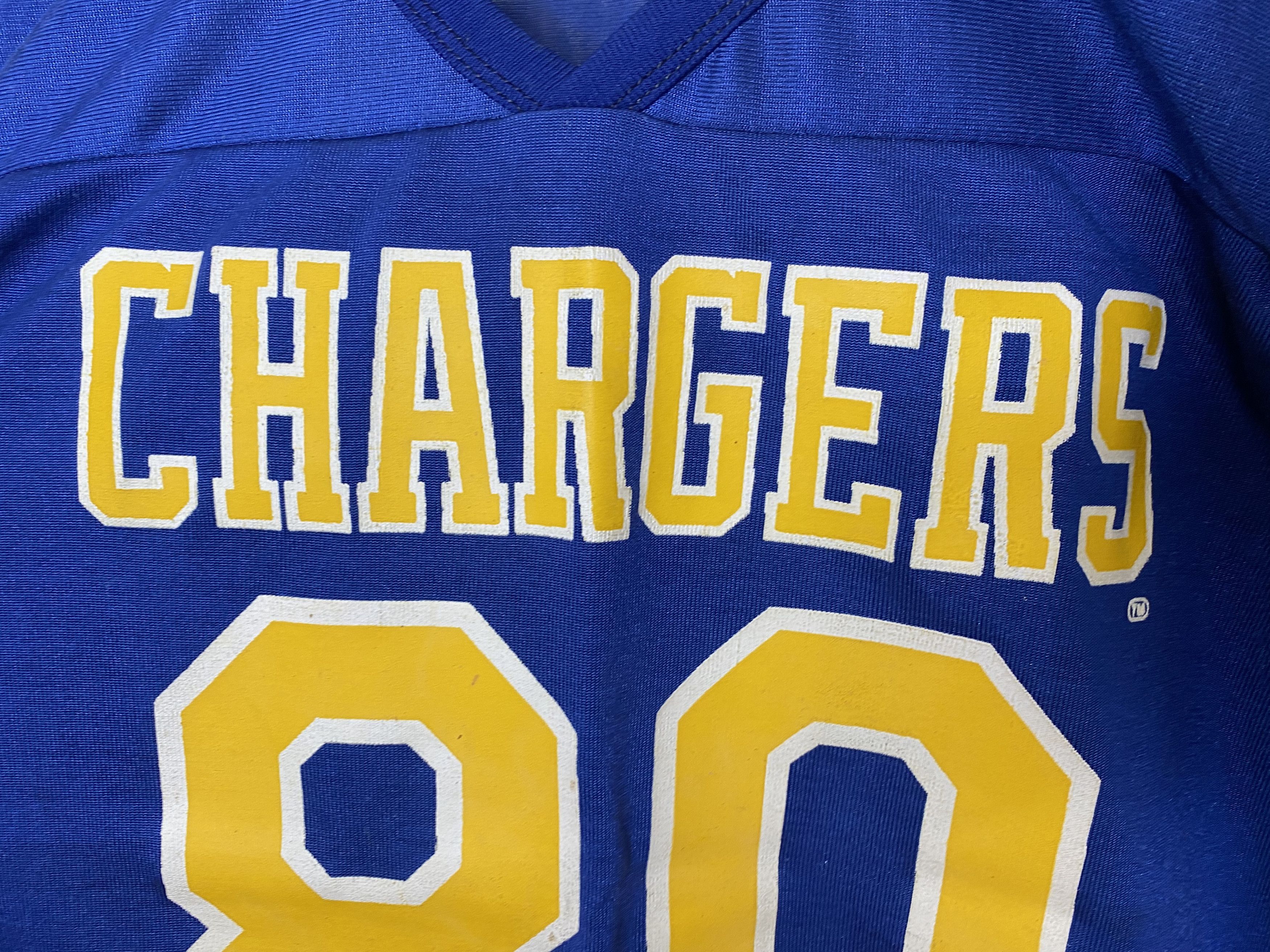 NFL × Vintage #80 WINSLOW SAN DIEGO CHARGERS 80s FOOTBALL JERSEY SHIRT NFL Size US L / EU 52-54 / 3 - 5 Thumbnail
