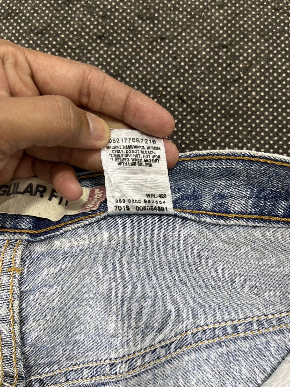 Levi's Vintage Levis 505 Light Wash Jeans 32 x 30 - J730 Size US 32 / EU 48 - 8 Thumbnail