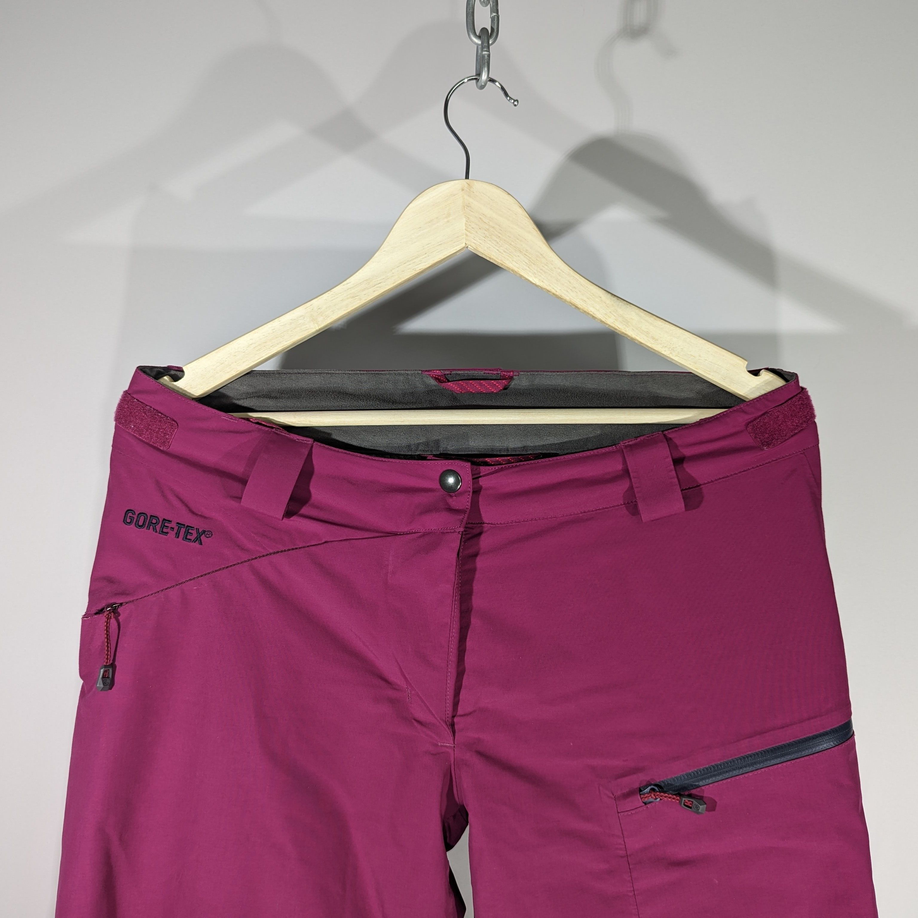 Goretex Mammut Niva GTX Gore-Tex Ski Pants Pink Winter Sportwear Size 30" / US 8 / IT 44 - 2 Thumbnail